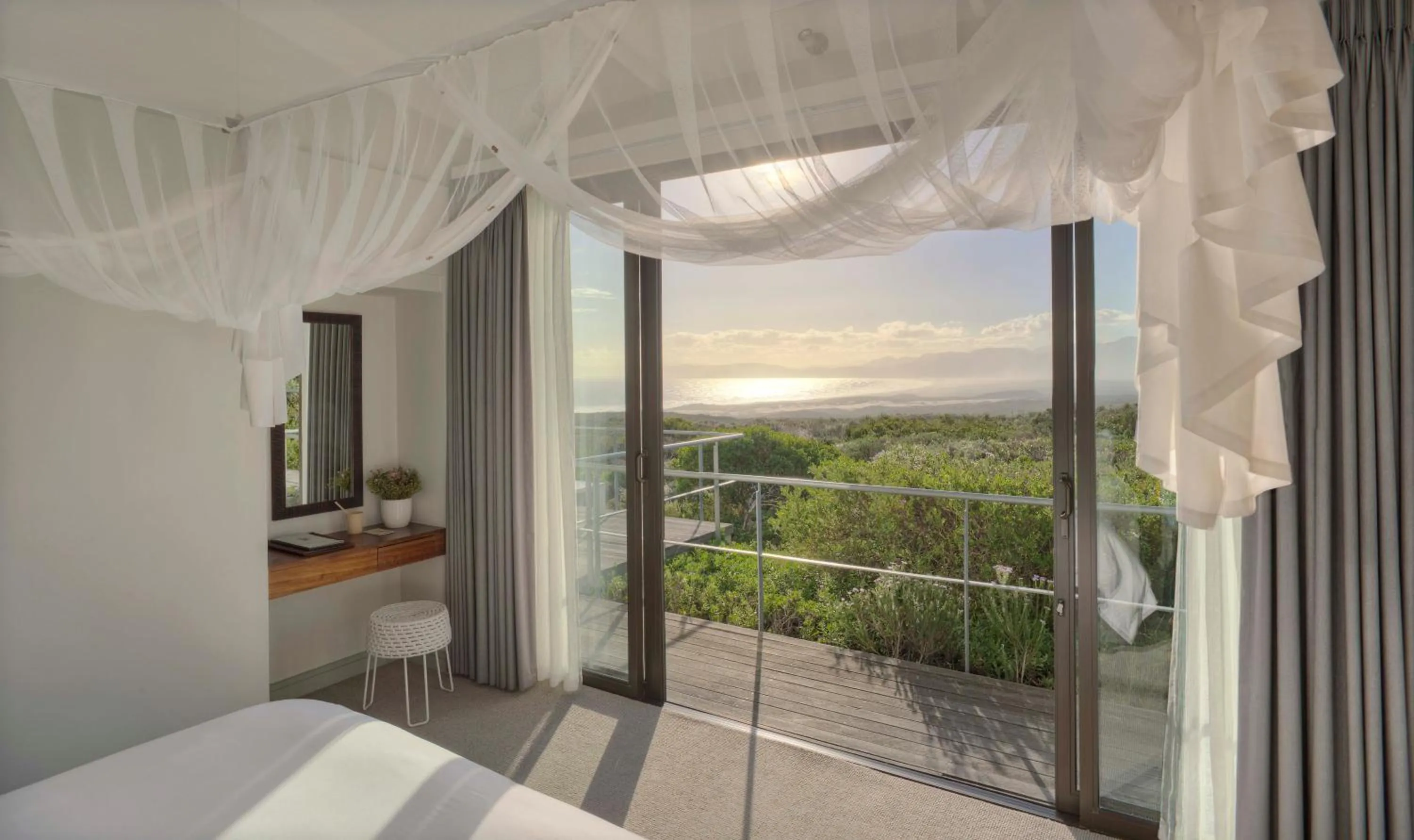 Bedroom, Bed in Grootbos Private Nature Reserve