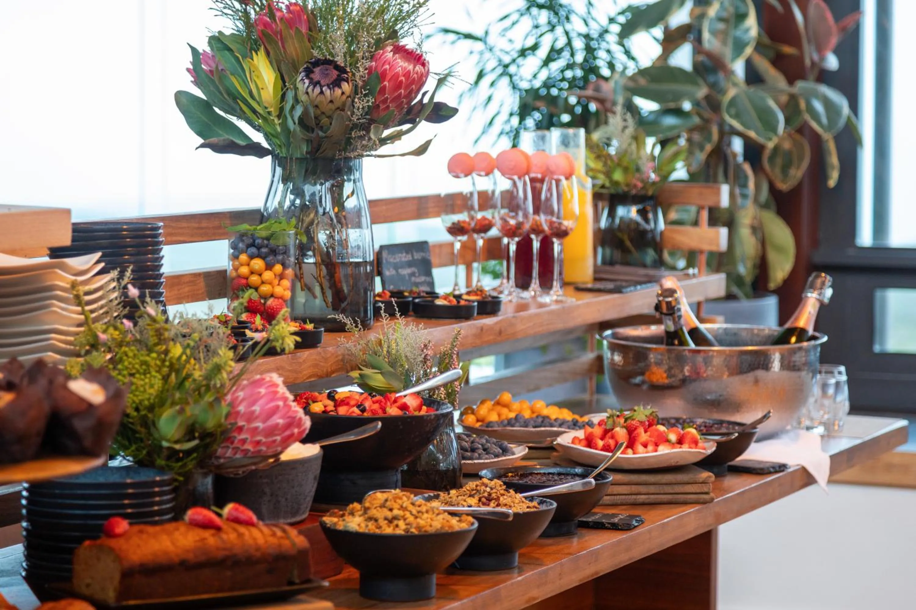 Food in Grootbos Private Nature Reserve