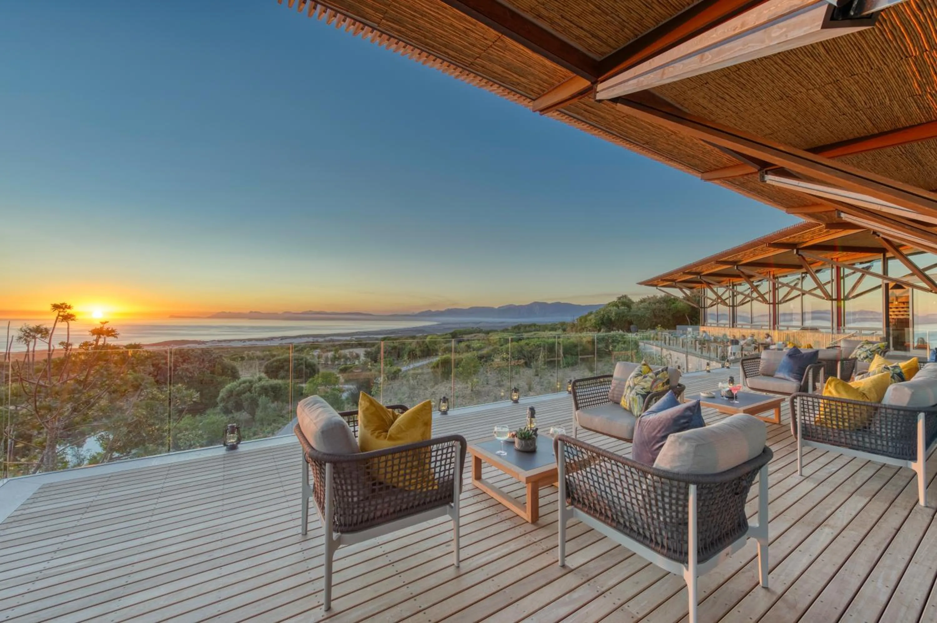 Patio in Grootbos Private Nature Reserve