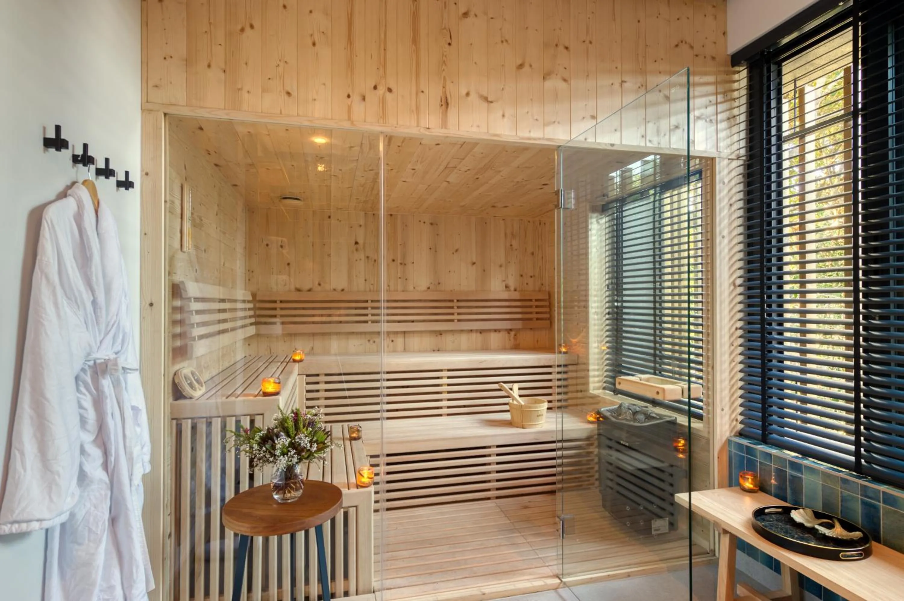 Sauna in Grootbos Private Nature Reserve