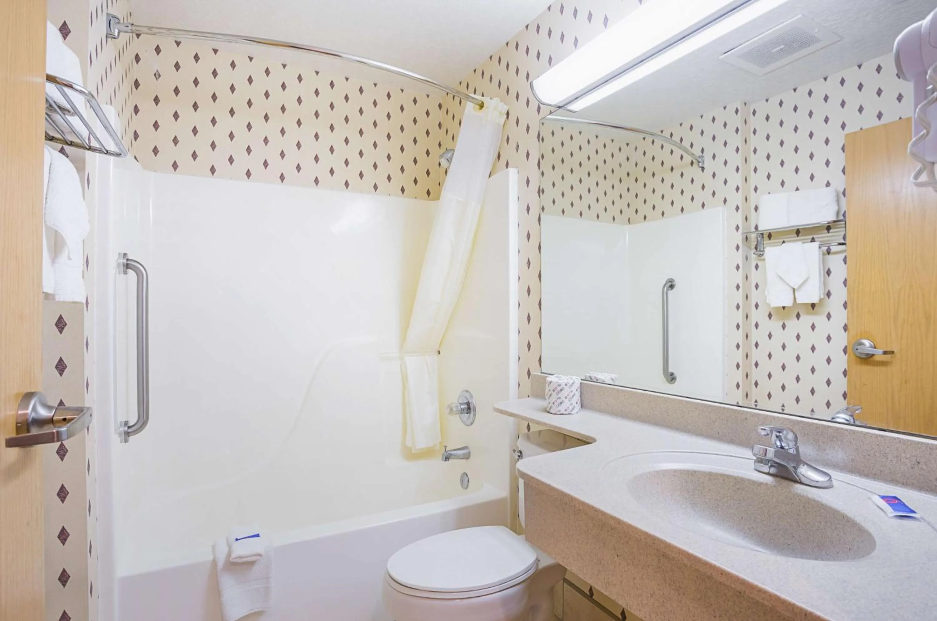 Toilet in Motel 6-Bernalillo, NM