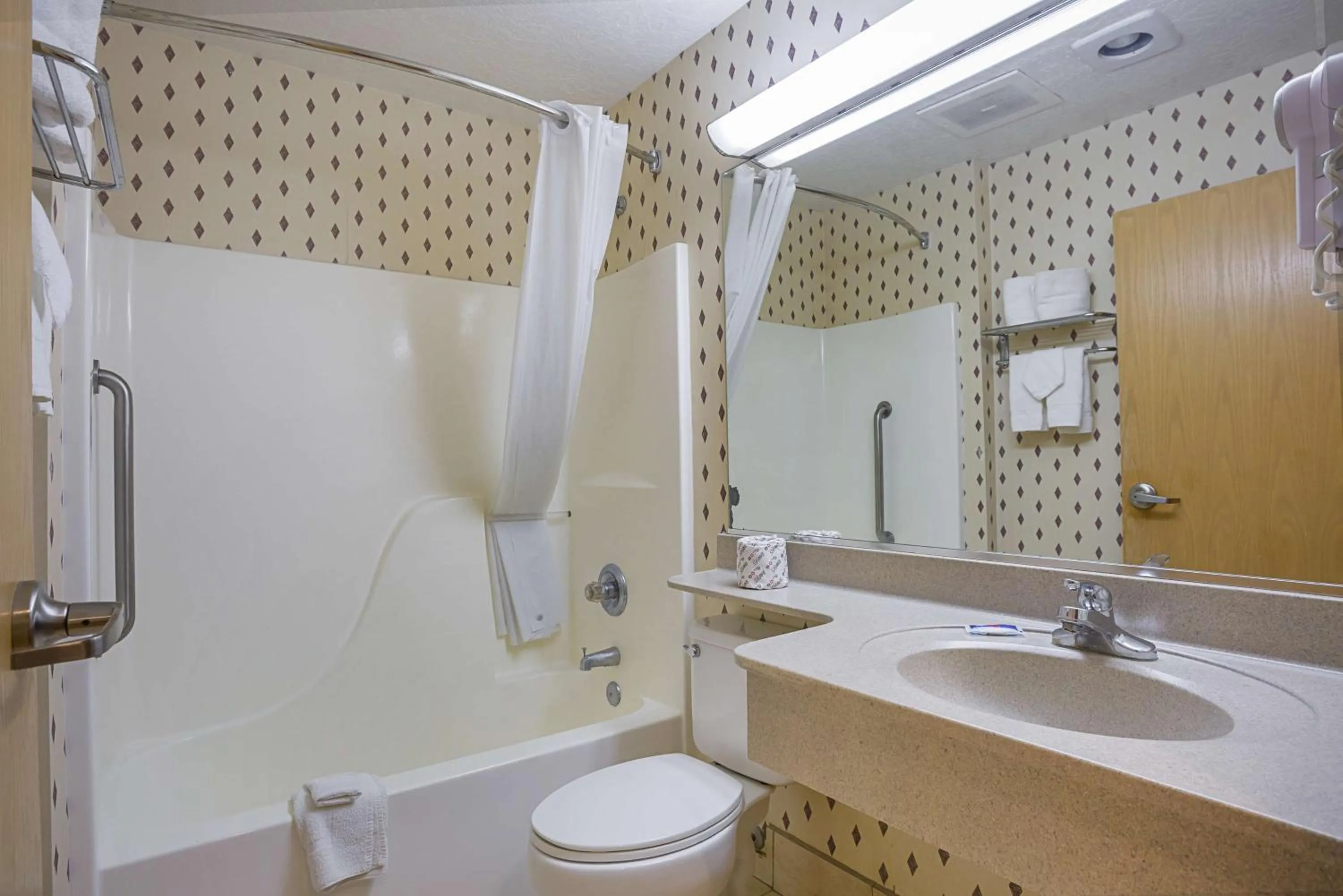 Toilet in Motel 6-Bernalillo, NM