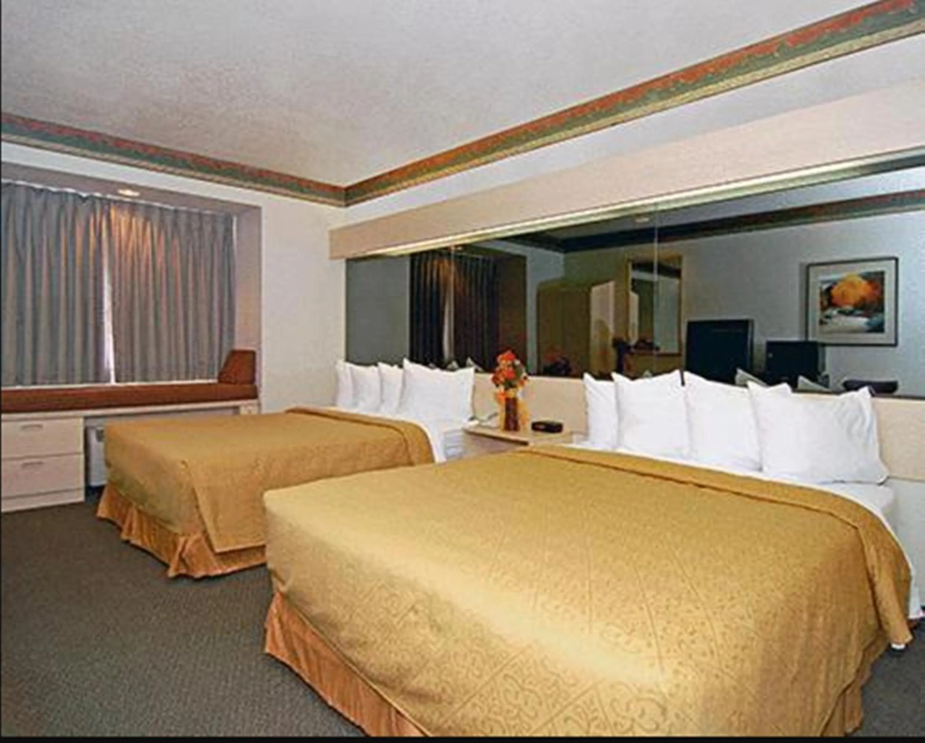 Bed in Motel 6-Bernalillo, NM