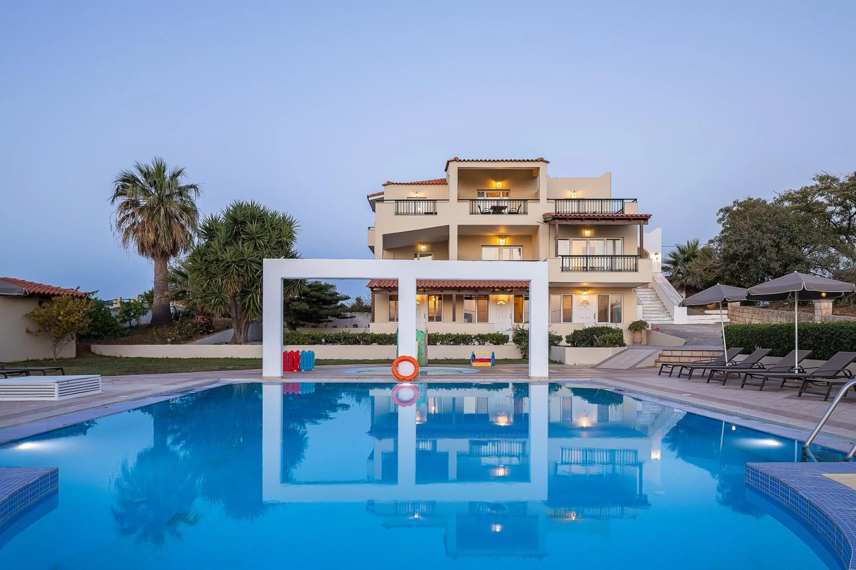 Property building in Lofos Panorama Apartments