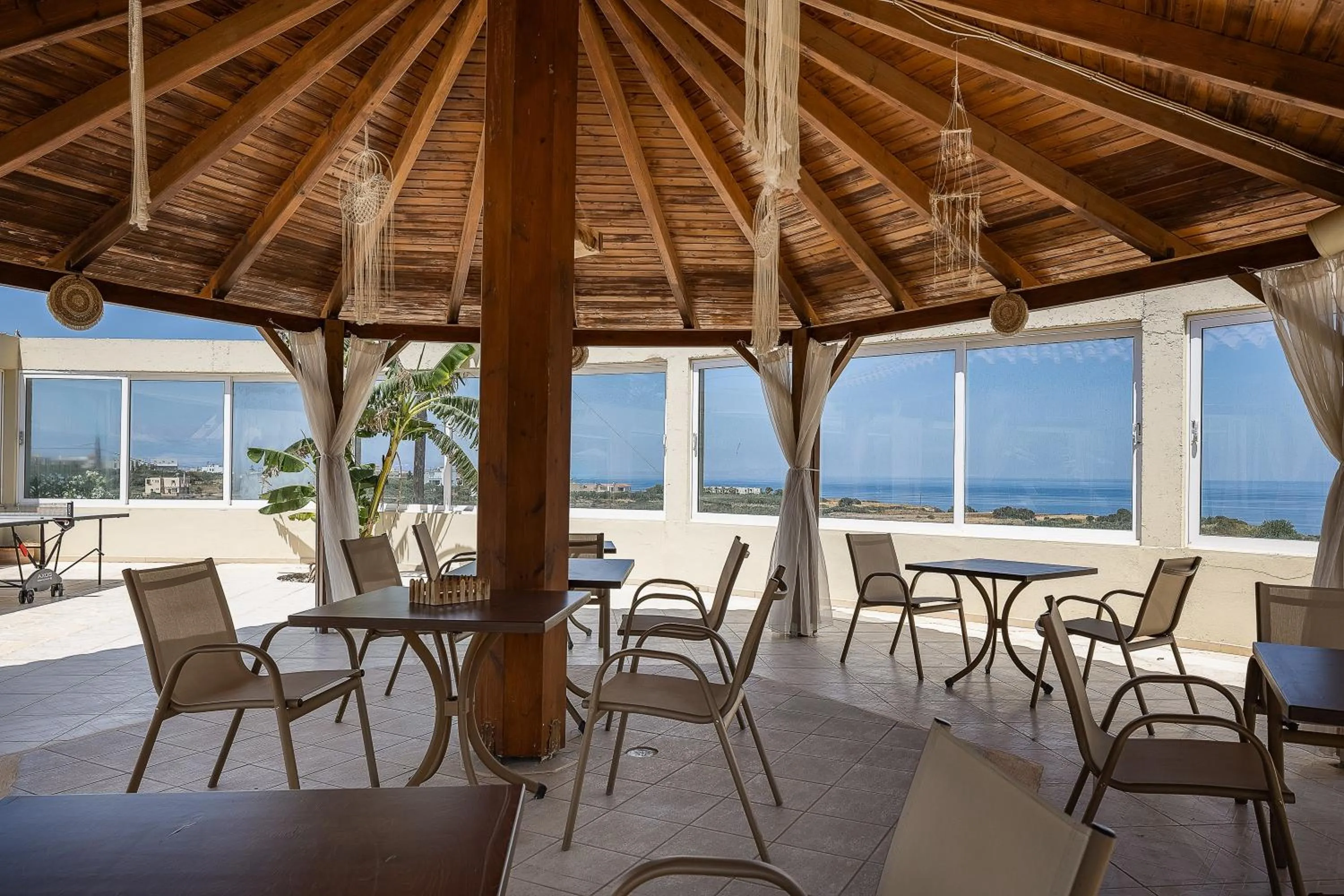 Patio in Lofos Panorama Apartments
