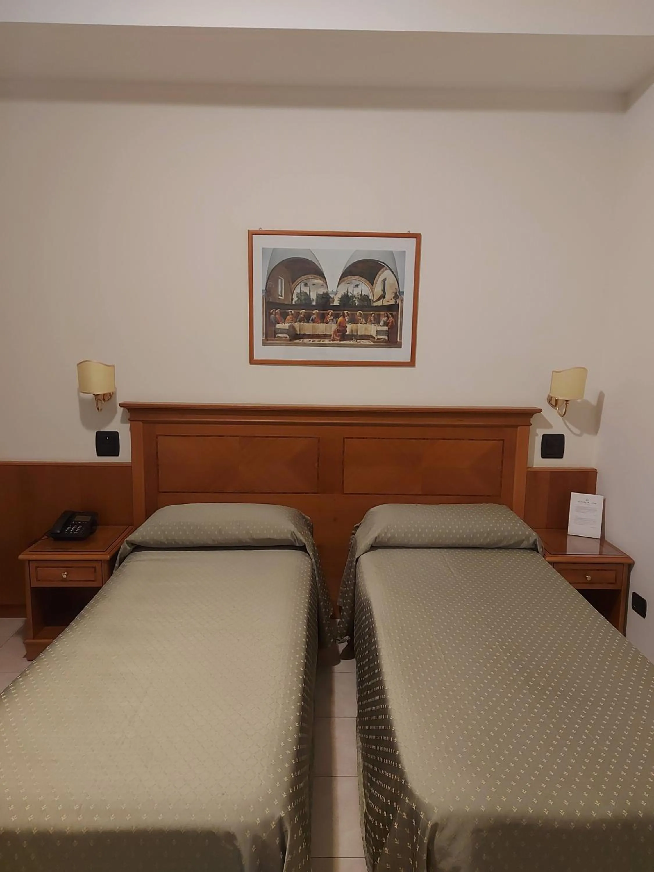 Bed in Grand Hotel Victoria