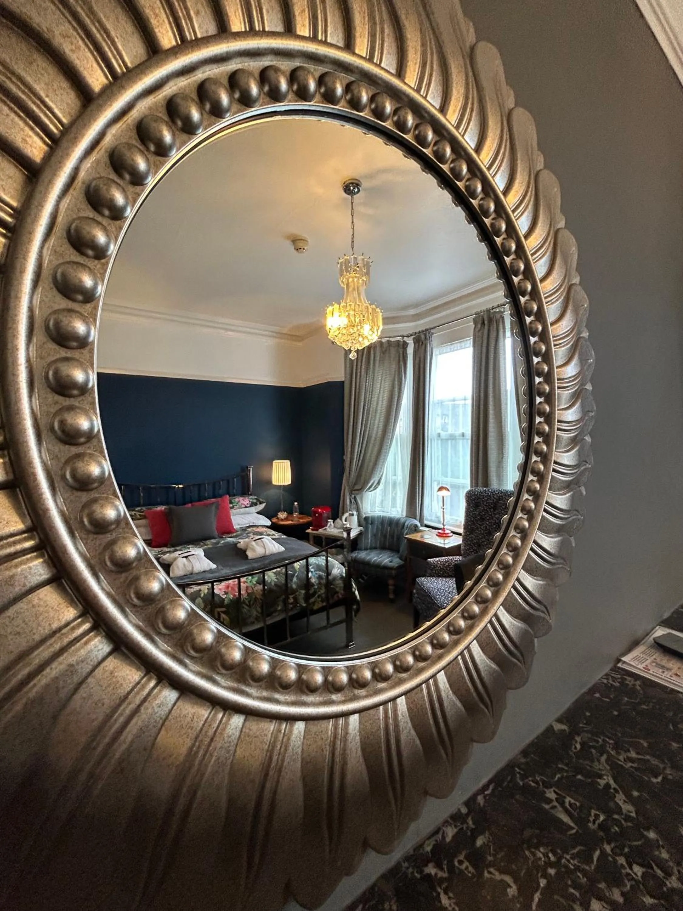 Seating area in Worth House