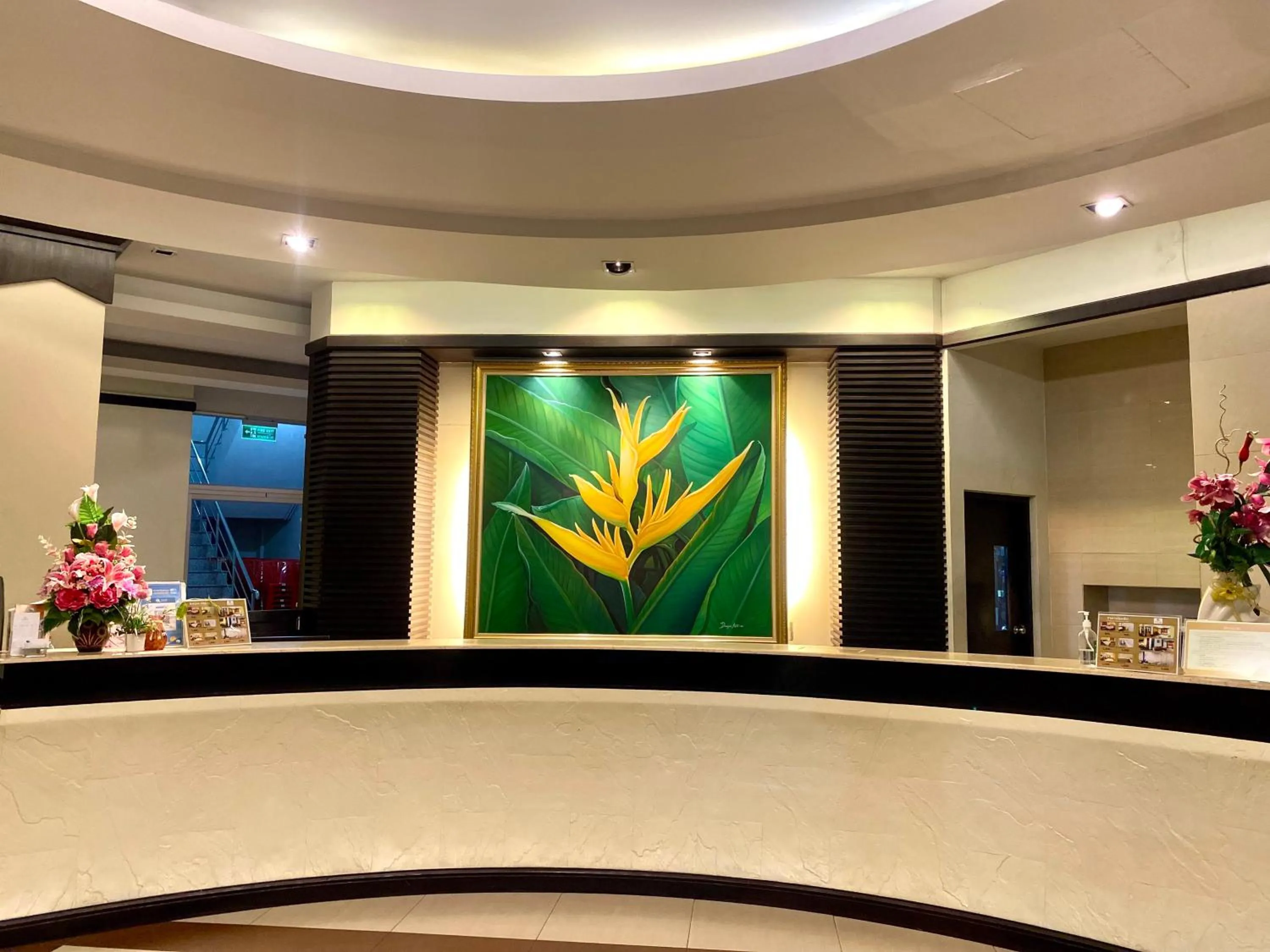 Lobby or reception in โรงแรม ซิตี้พาร์ค โคราช City Park Hotel