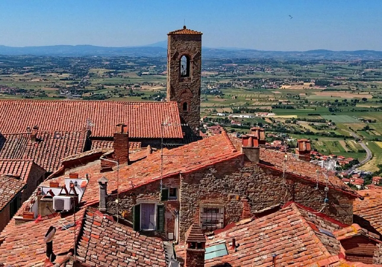 View (from property/room) in Hotel Italia Cortona