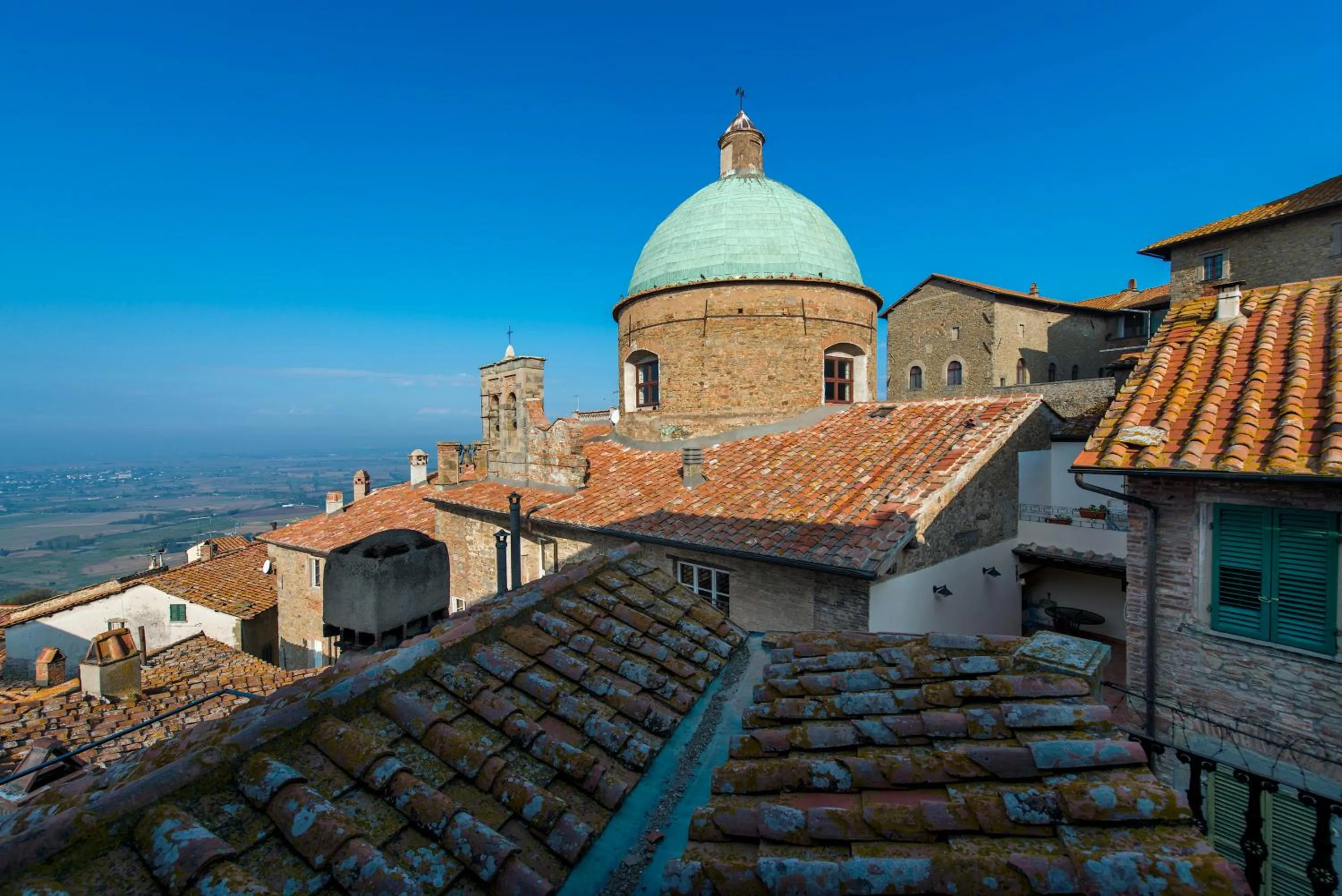 View (from property/room) in Hotel Italia Cortona
