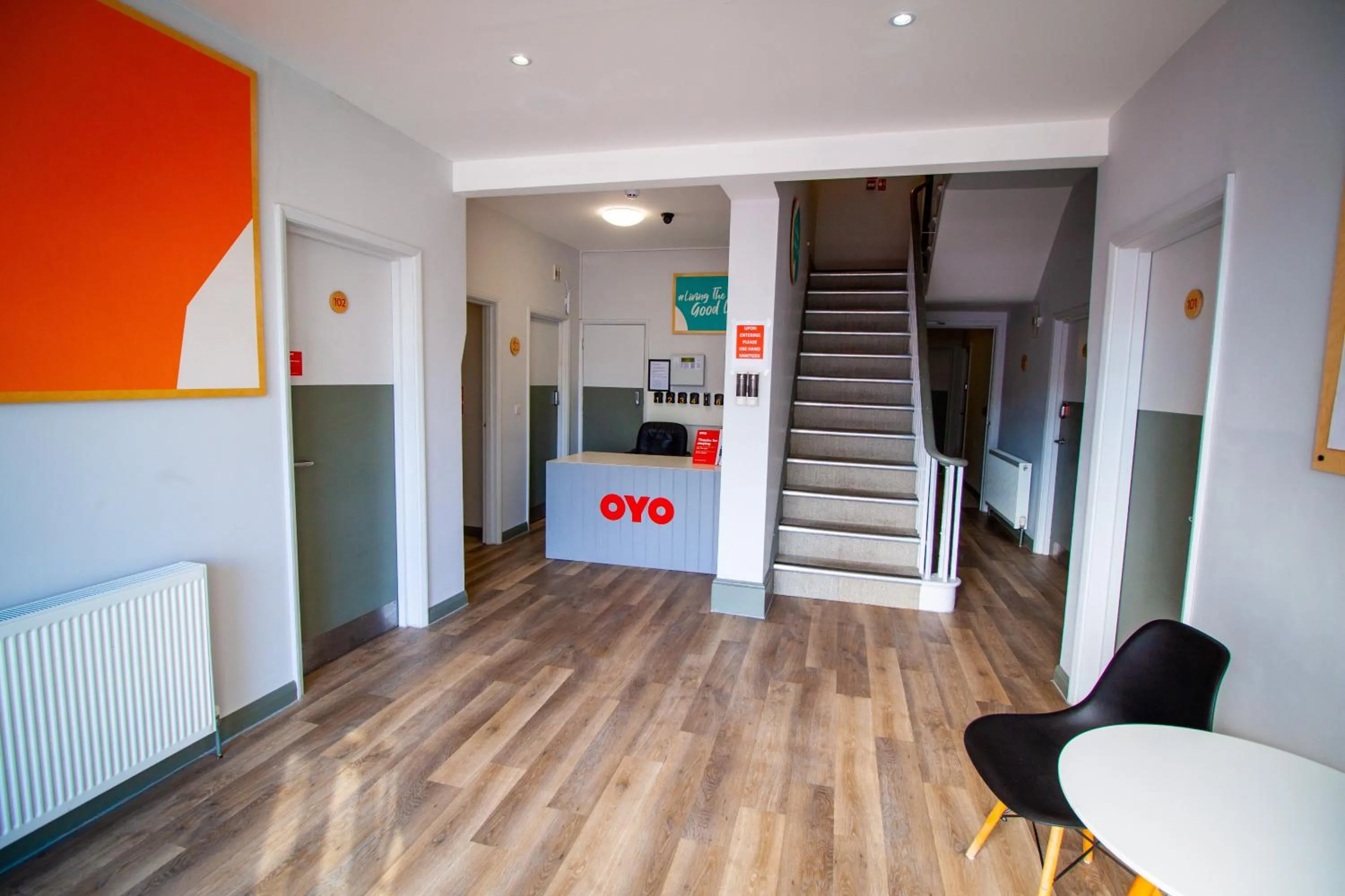 Lobby or reception in OYO Studiotel Great Yarmouth - Modern Hotel Apartments