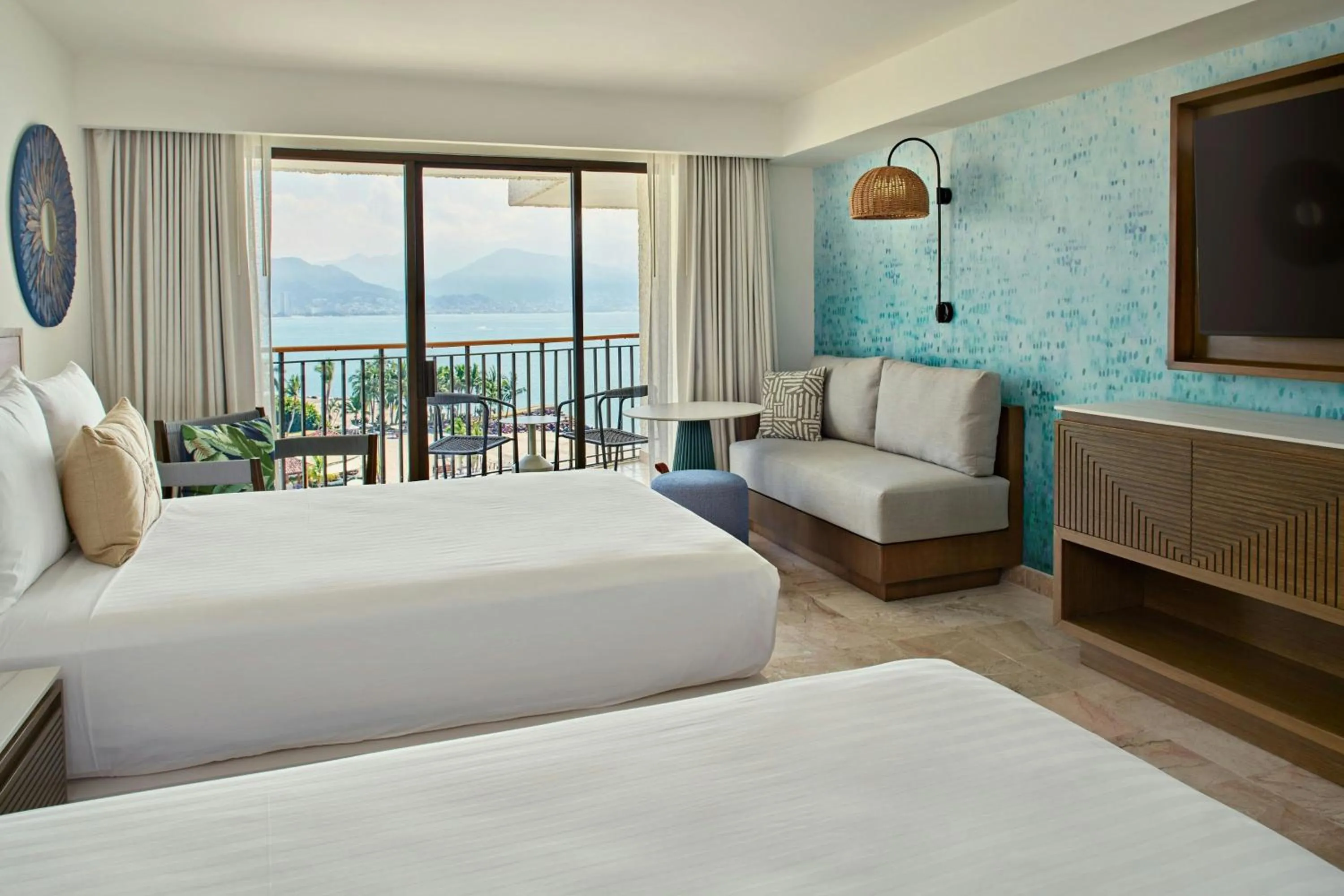 Photo of the whole room, Bed in Marriott Puerto Vallarta Resort & Spa