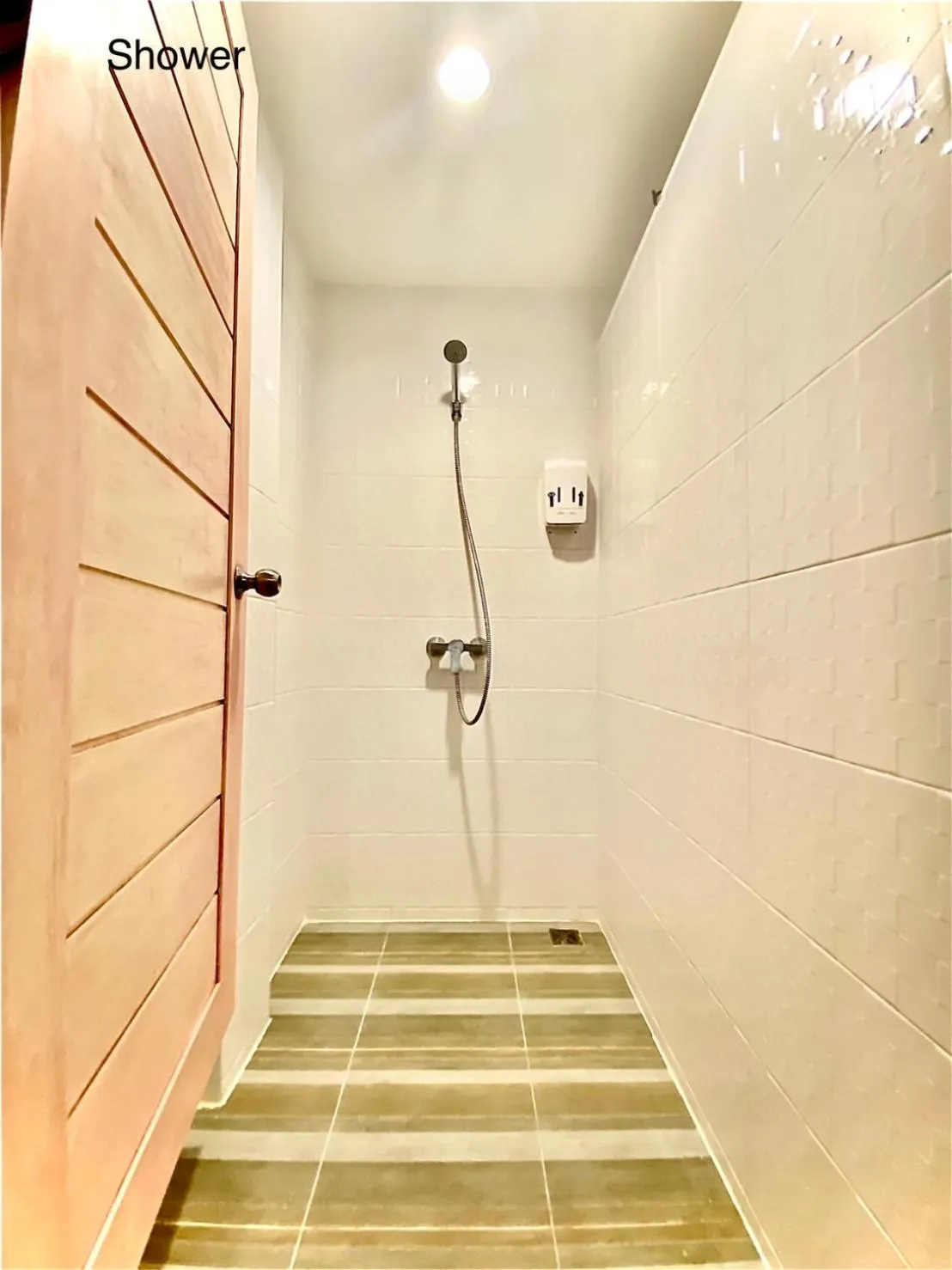 Shower in Click Hostel