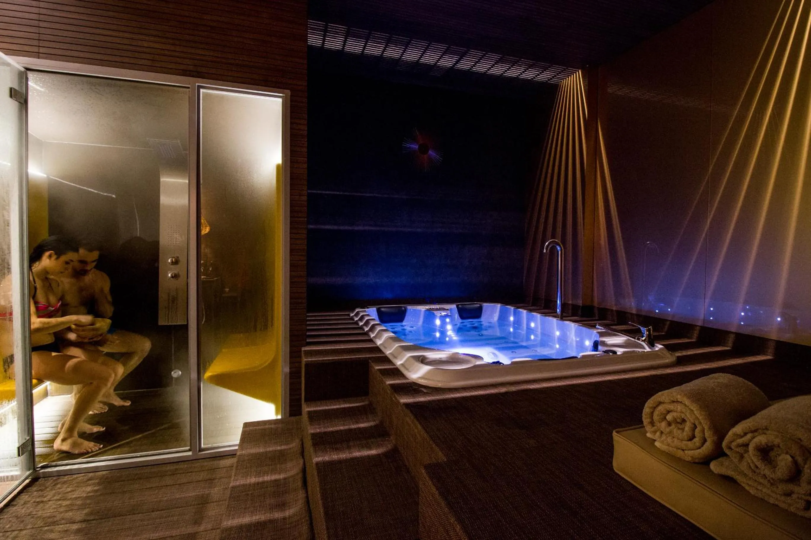 Sauna in Hotel Spa Balfagon