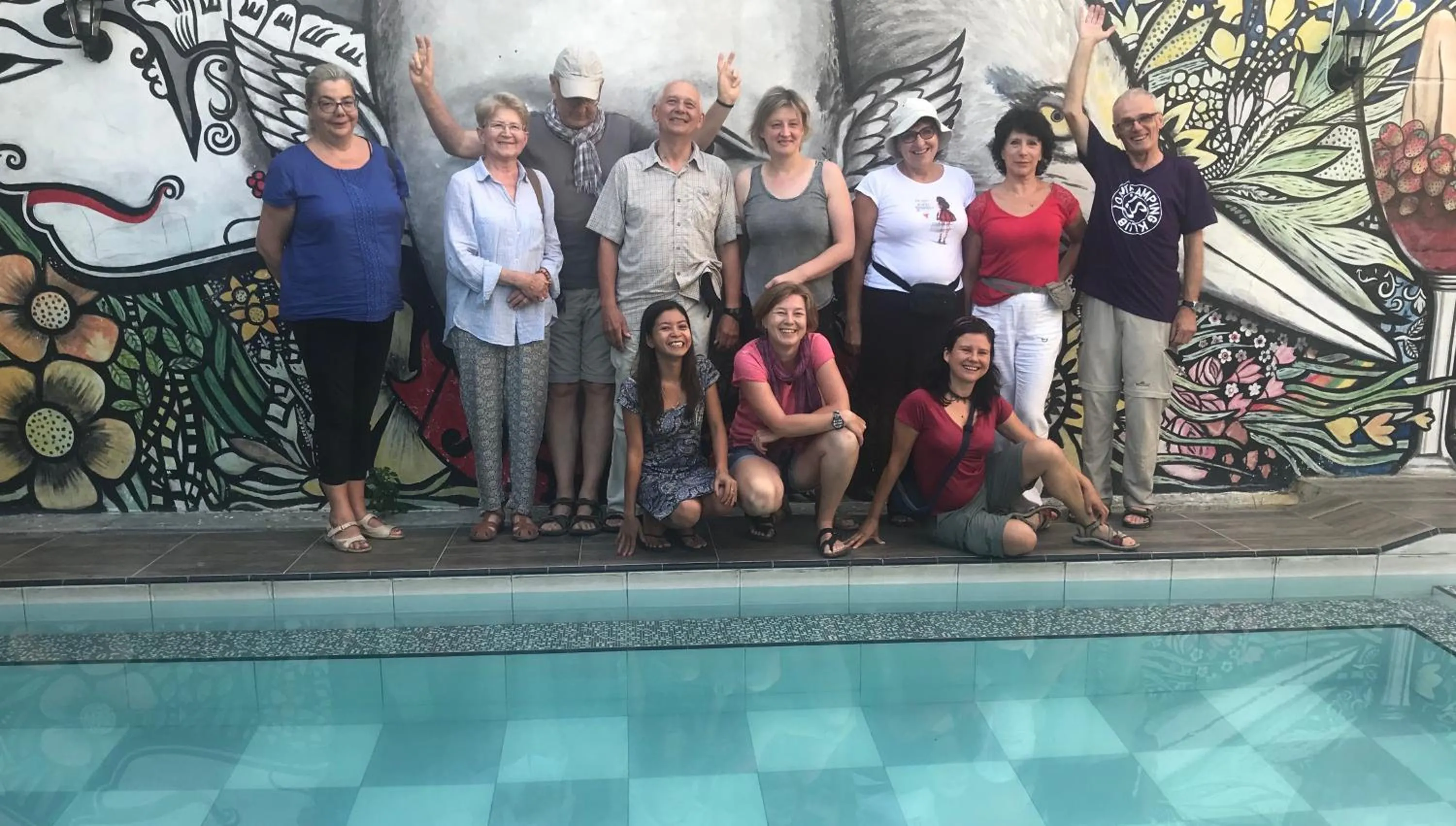 People in Arjuna Garden Homestay