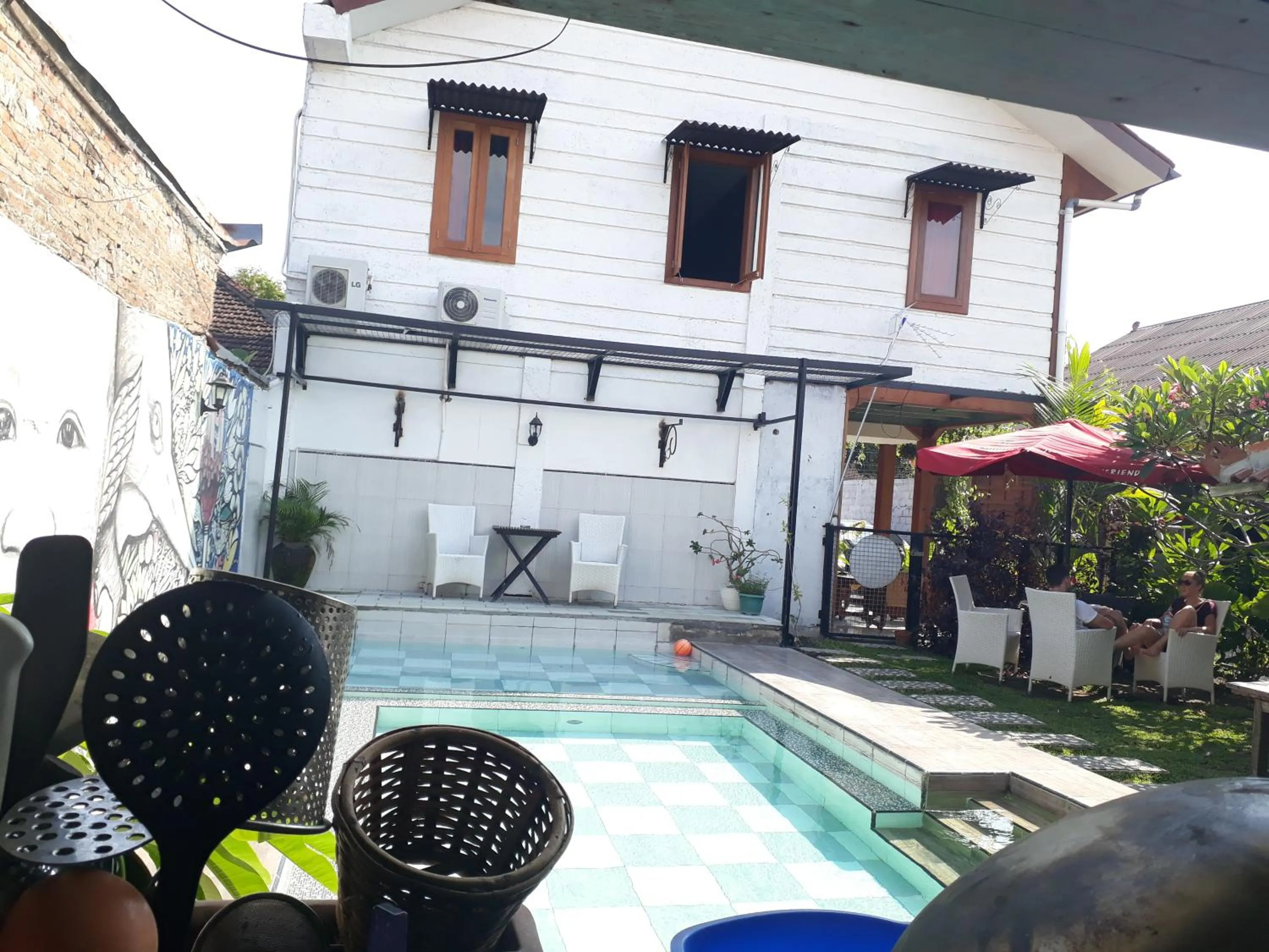 Patio in Arjuna Garden Homestay