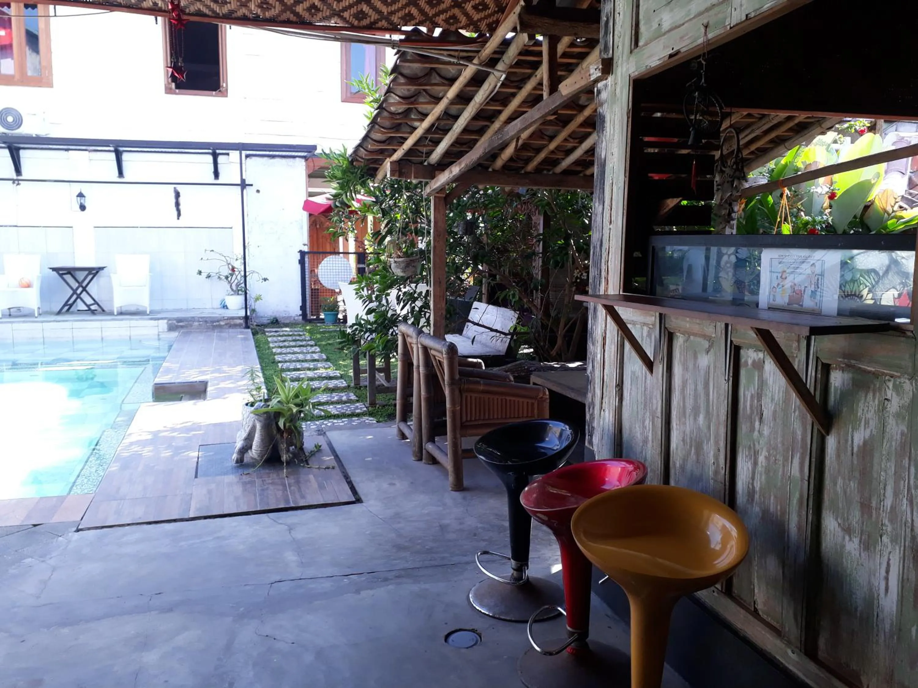 Patio in Arjuna Garden Homestay