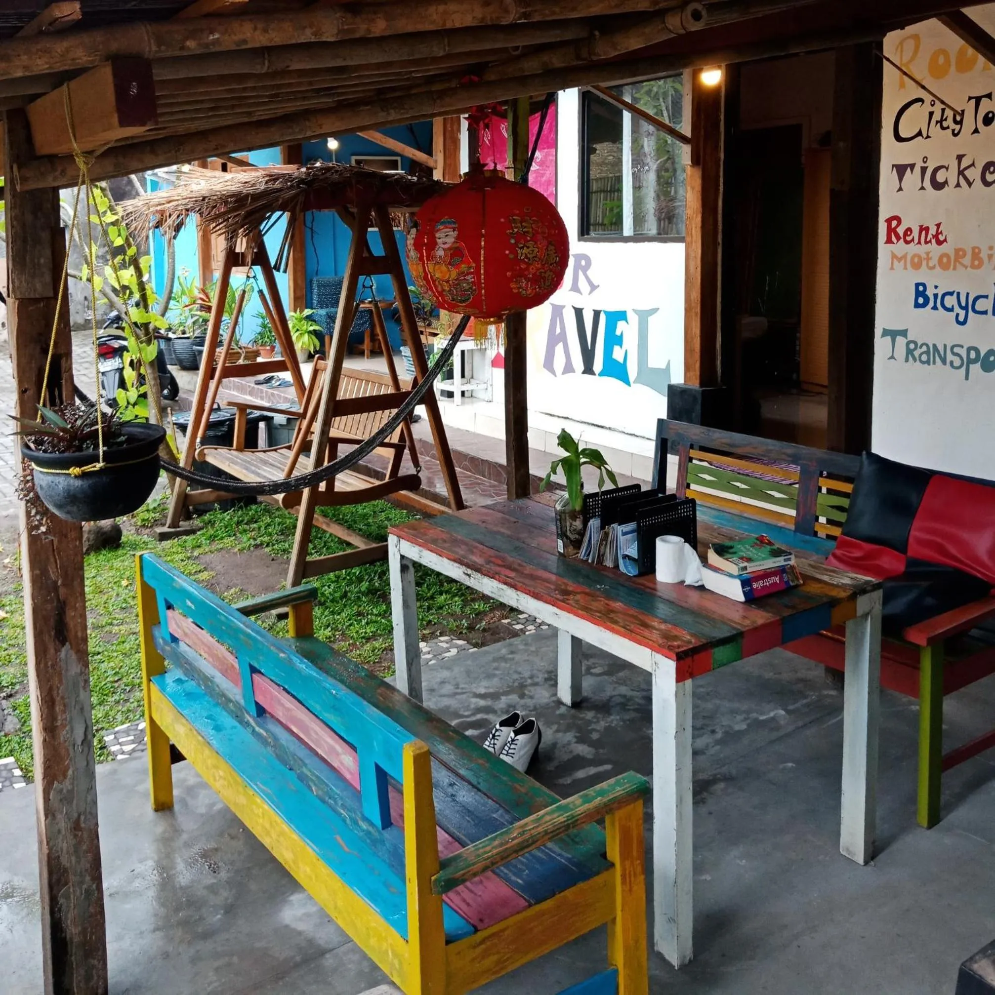 Balcony/Terrace in Arjuna Garden Homestay