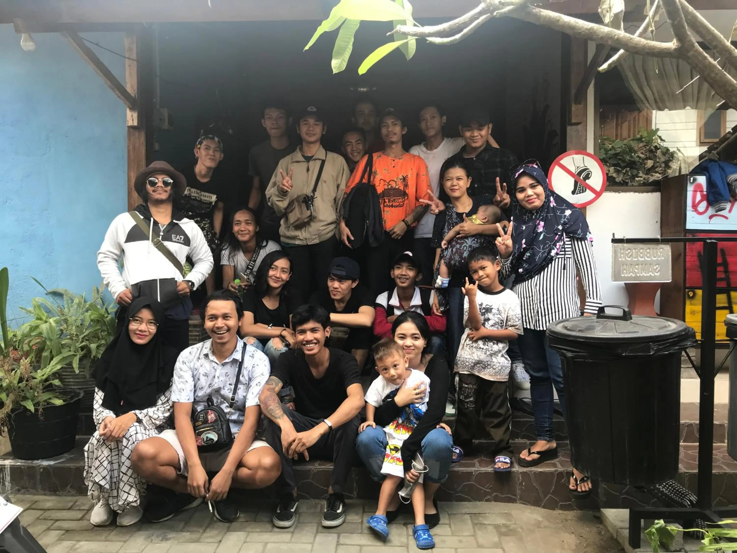 People in Arjuna Garden Homestay