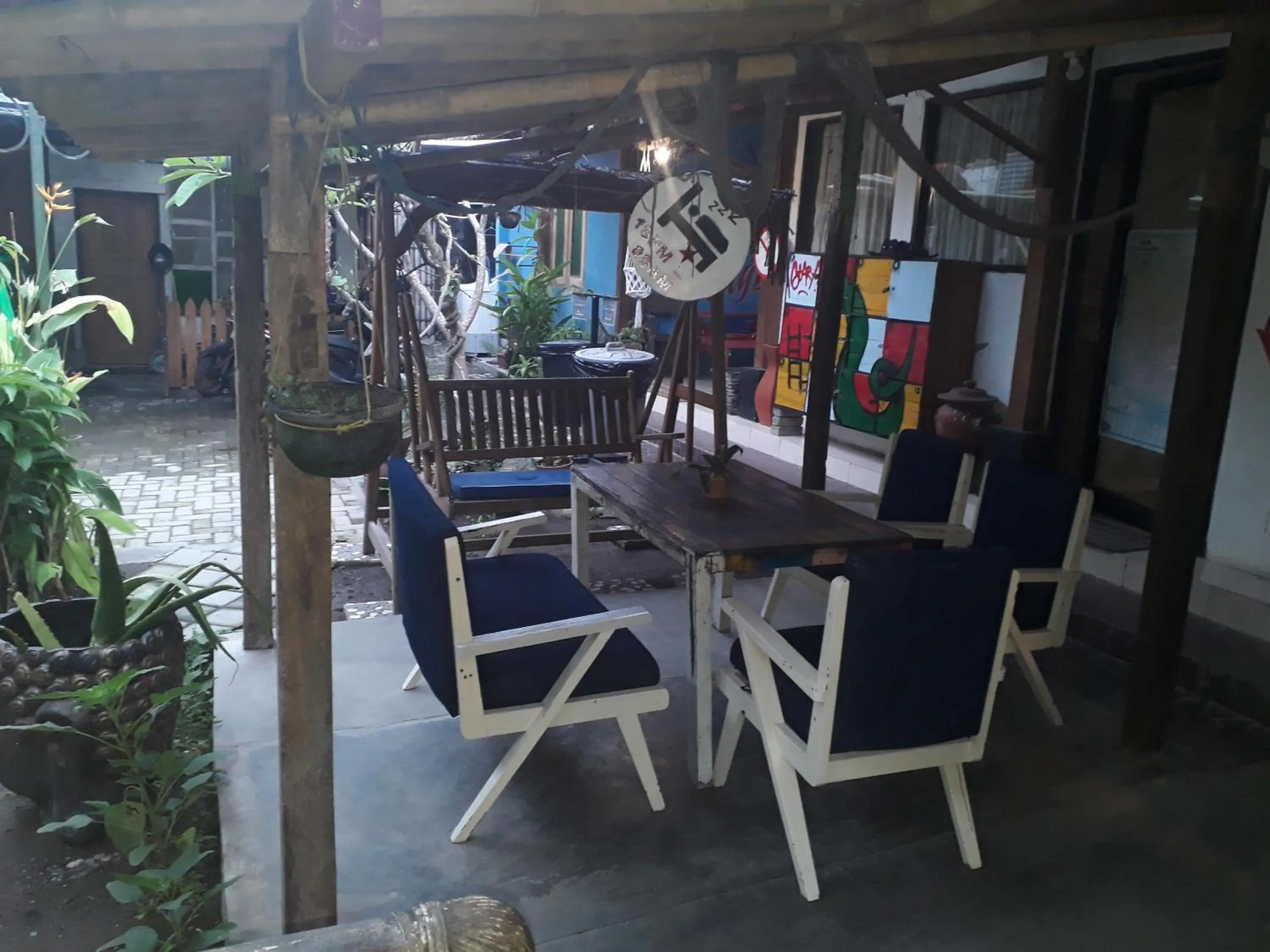 Patio in Arjuna Garden Homestay