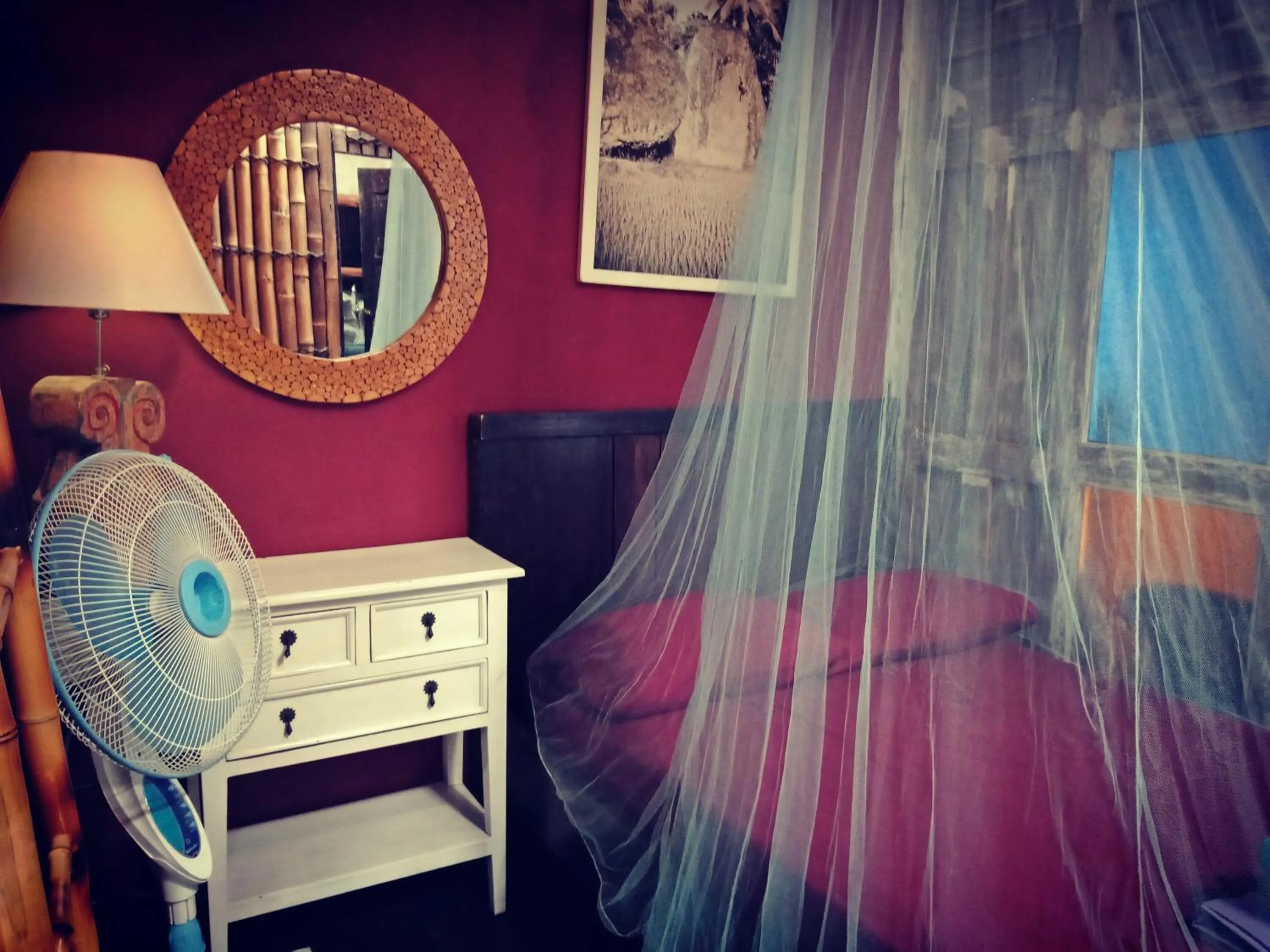 Photo of the whole room, Bed in Arjuna Garden Homestay