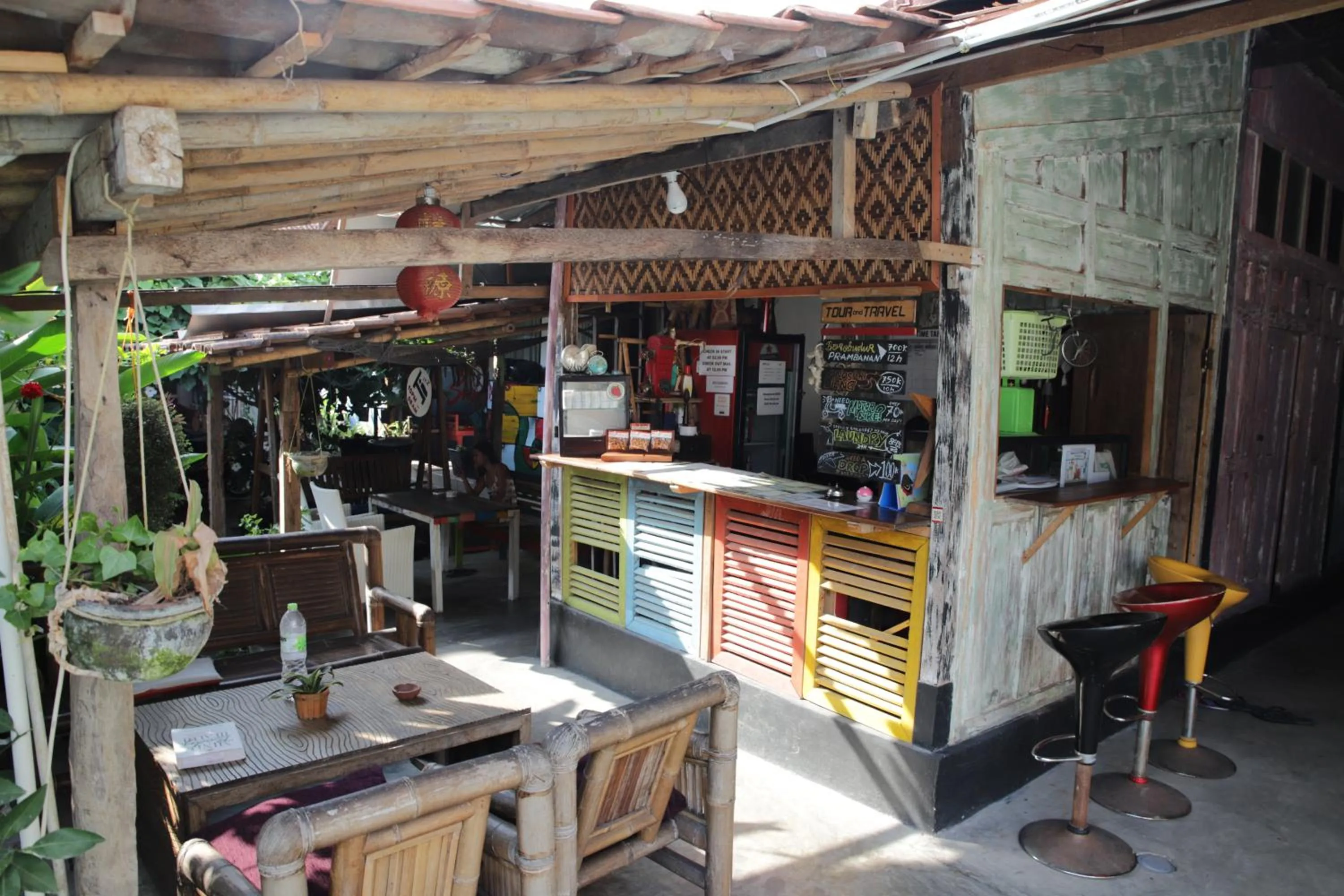 Lobby or reception in Arjuna Garden Homestay