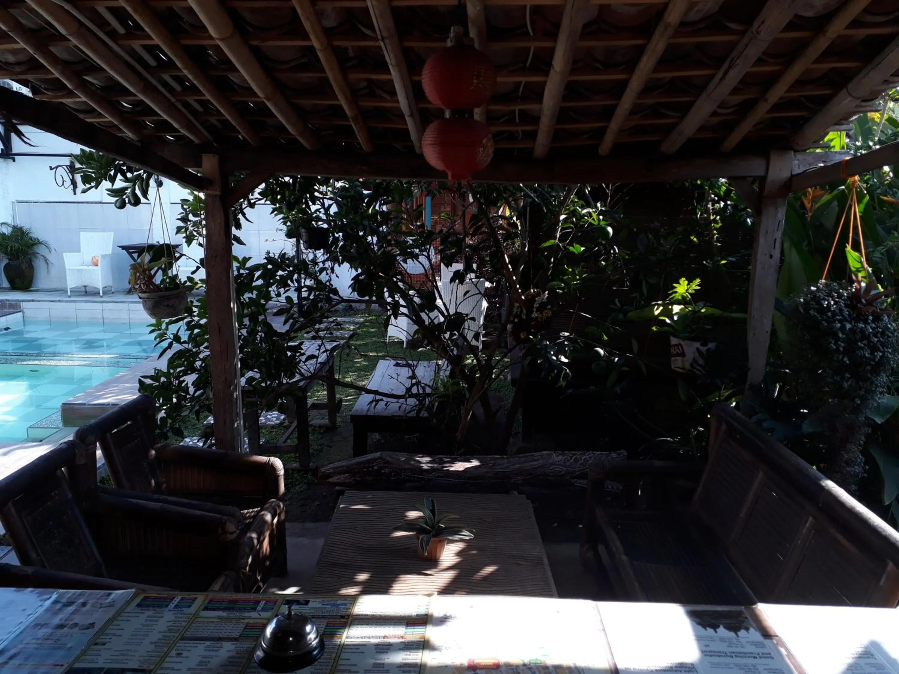 Patio in Arjuna Garden Homestay