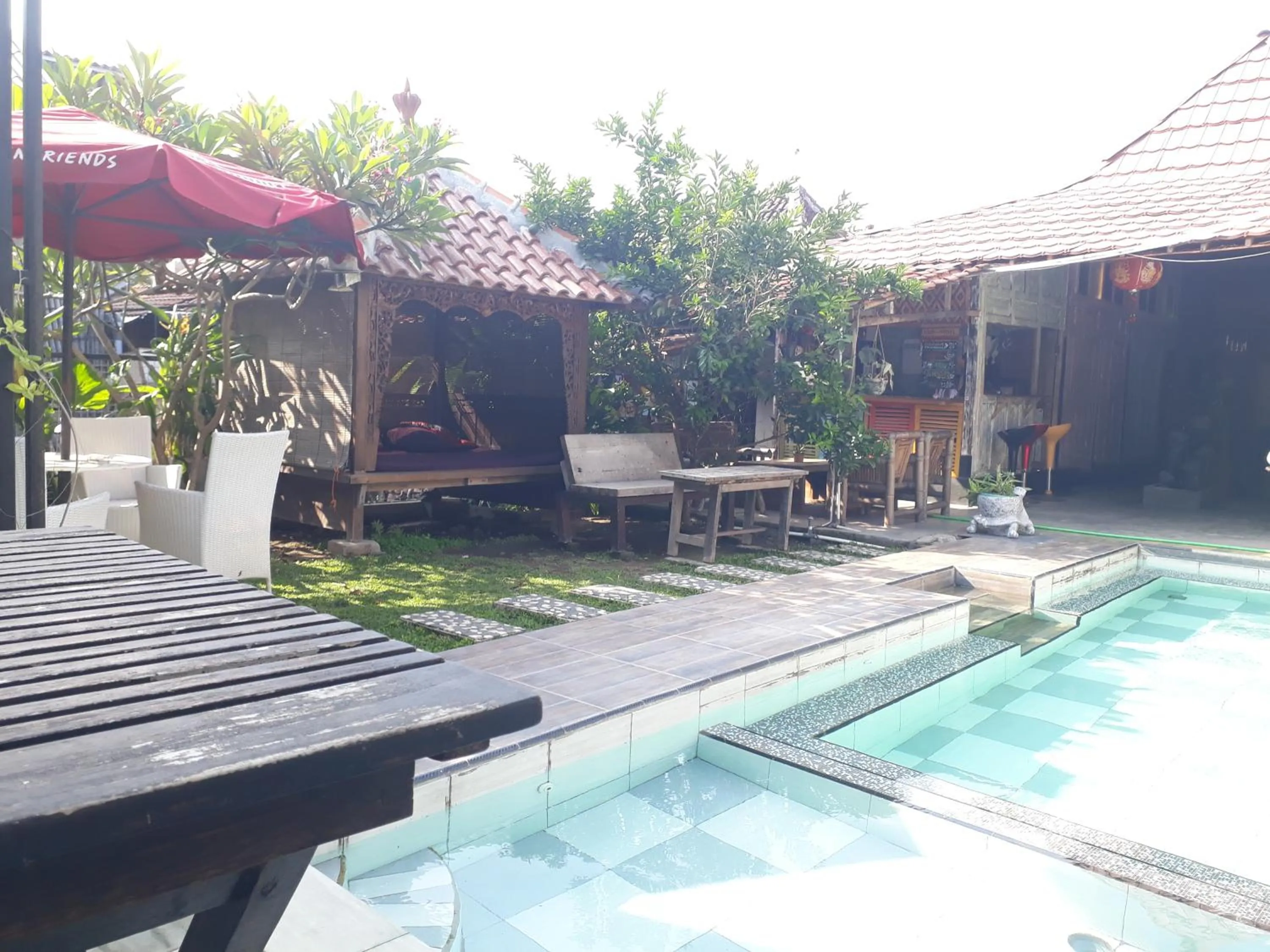 Patio in Arjuna Garden Homestay