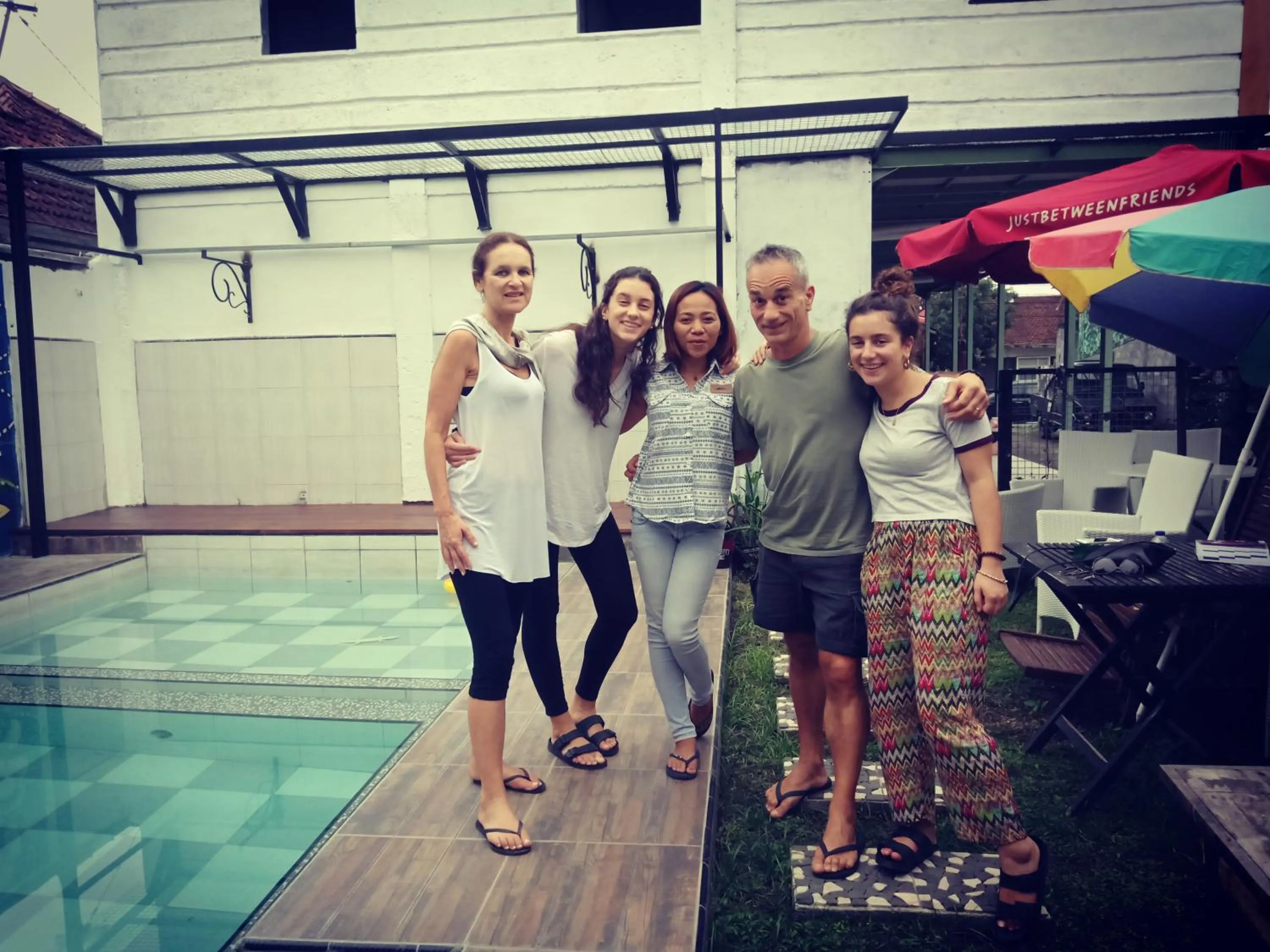 Staff in Arjuna Garden Homestay