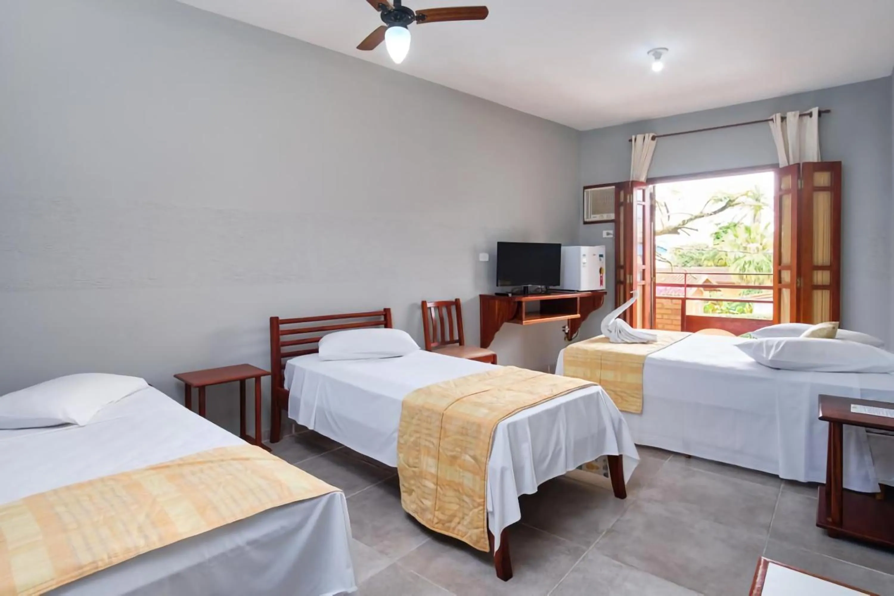 Bed in Pousada Mar Azul