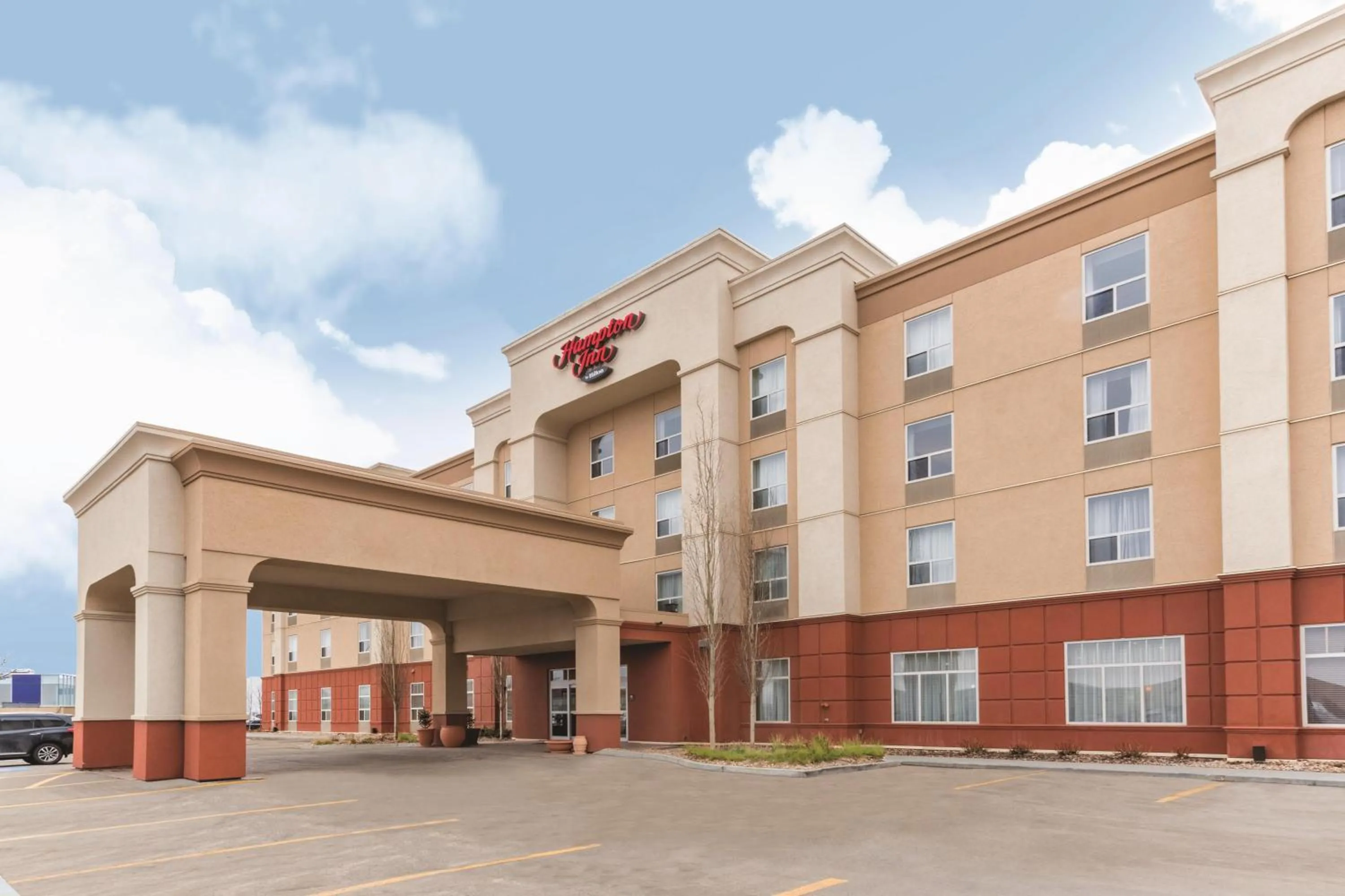 Property building in Hampton Inn by Hilton Edmonton South