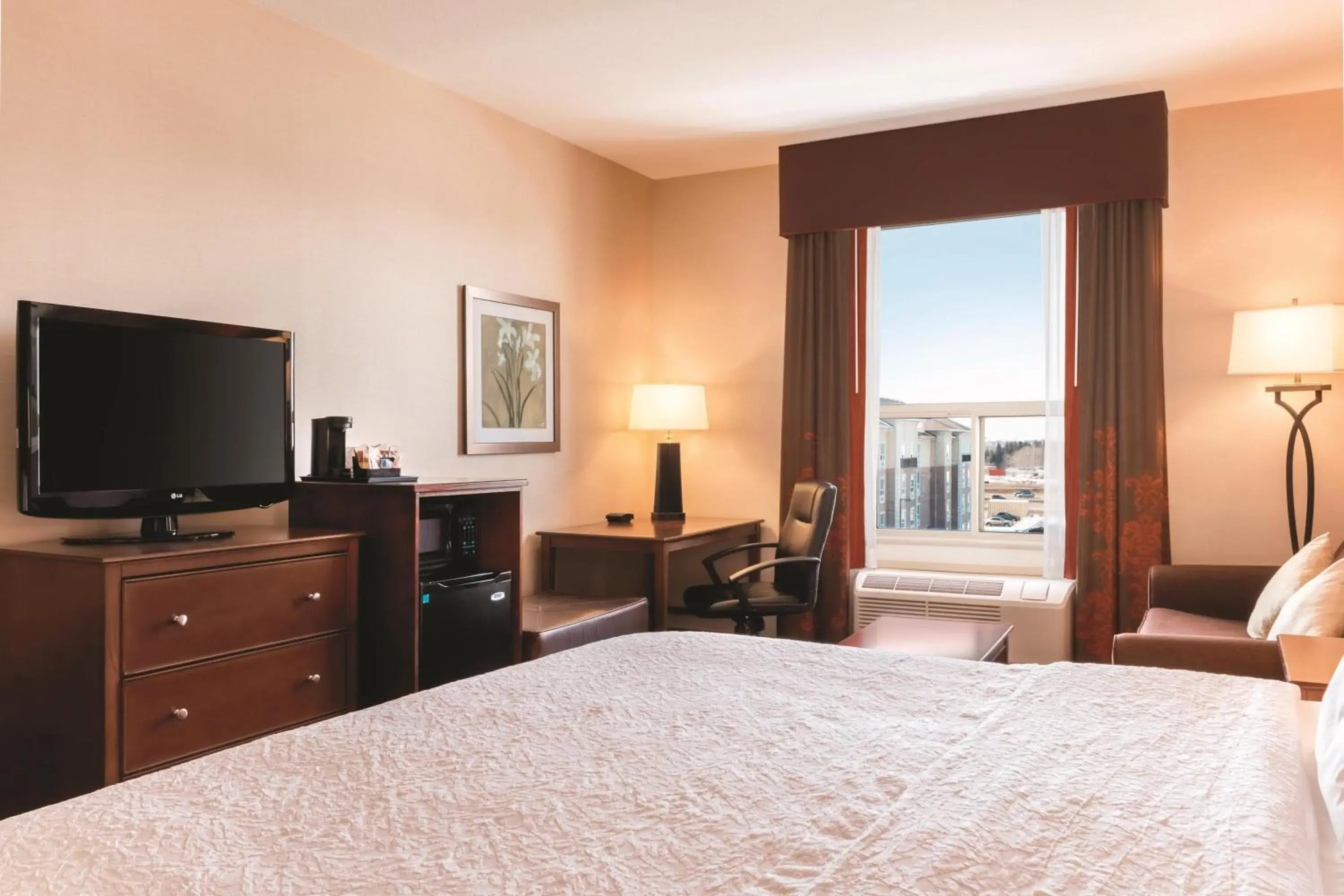 King Room - Disability Access/Non-Smoking in Hampton Inn by Hilton Edmonton South King Room - Disability Access/Non-Smoking in Hampton Inn by Hilton Edmonton South