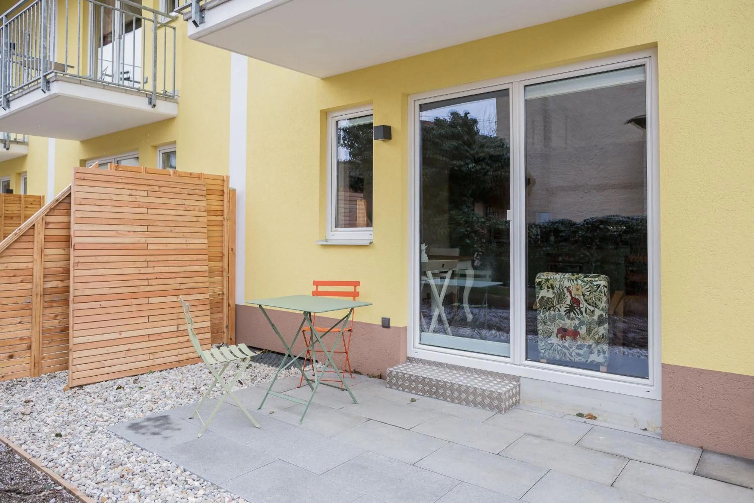 Balcony/Terrace in HOMEBOUND APARTMENTS Salzburg City II - contactless check-in