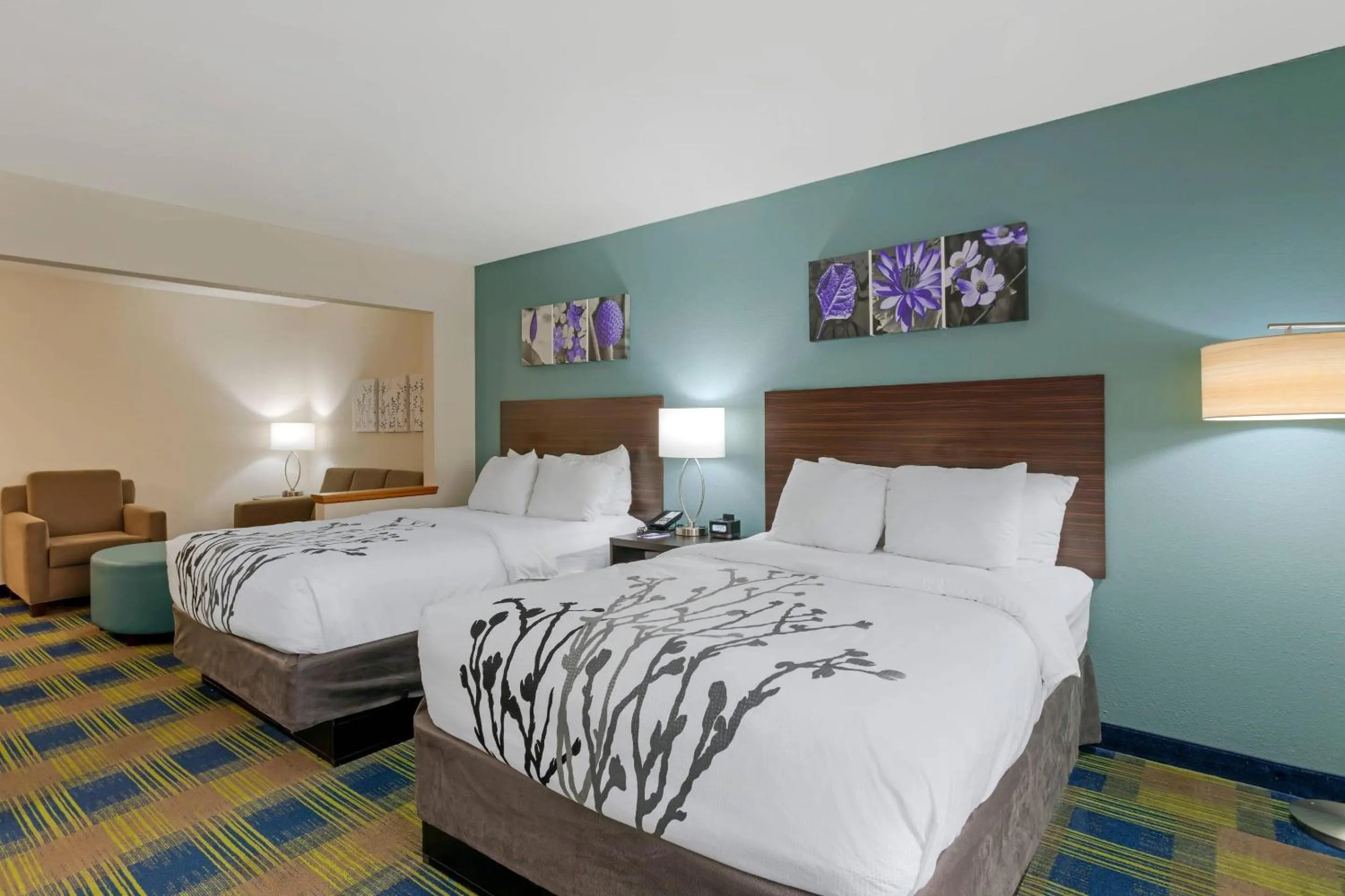 Bedroom, Bed in Sleep Inn & Suites Smyrna - Nashville Area