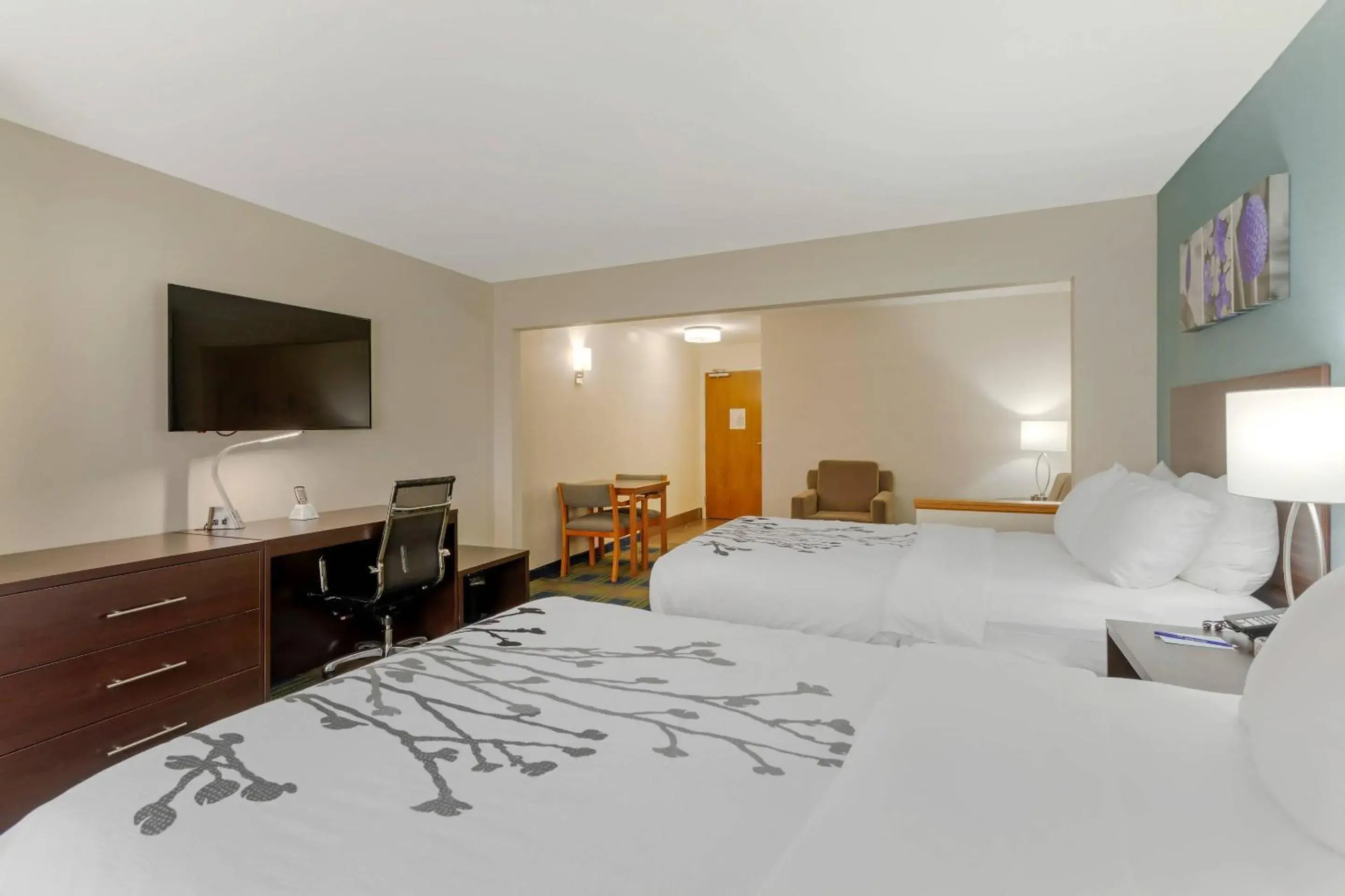 Double Suite with Two Double Beds in Sleep Inn & Suites Smyrna - Nashville Area Double Suite with Two Double Beds in Sleep Inn & Suites Smyrna - Nashville Area