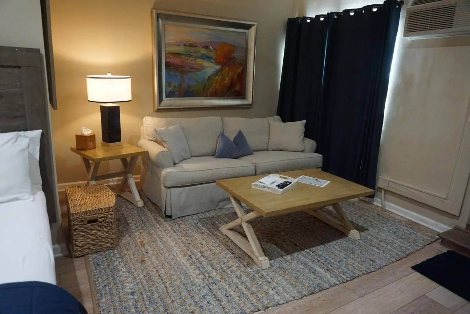 Living room in Bleu Beach Resort