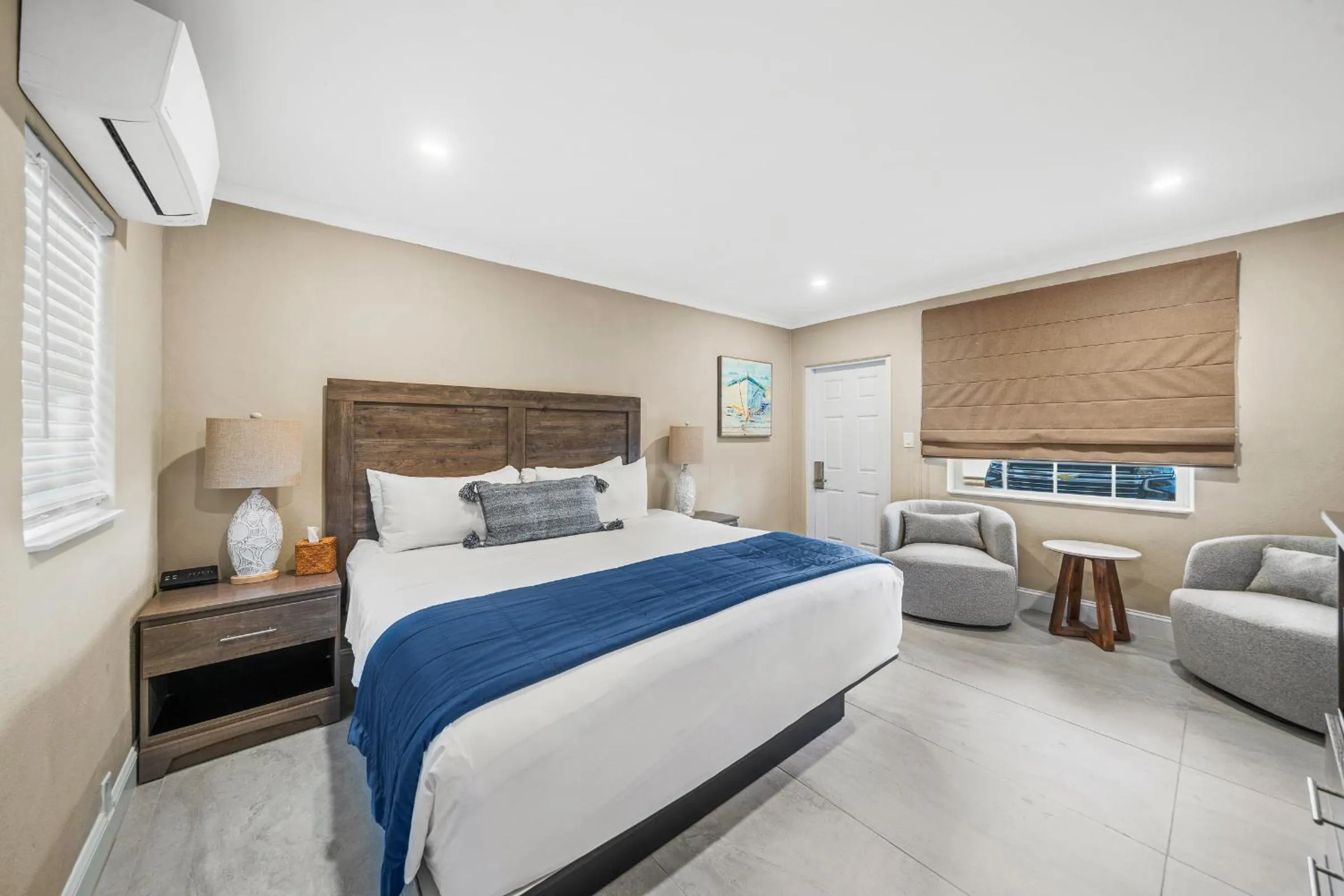 Bed in Bleu Beach Resort