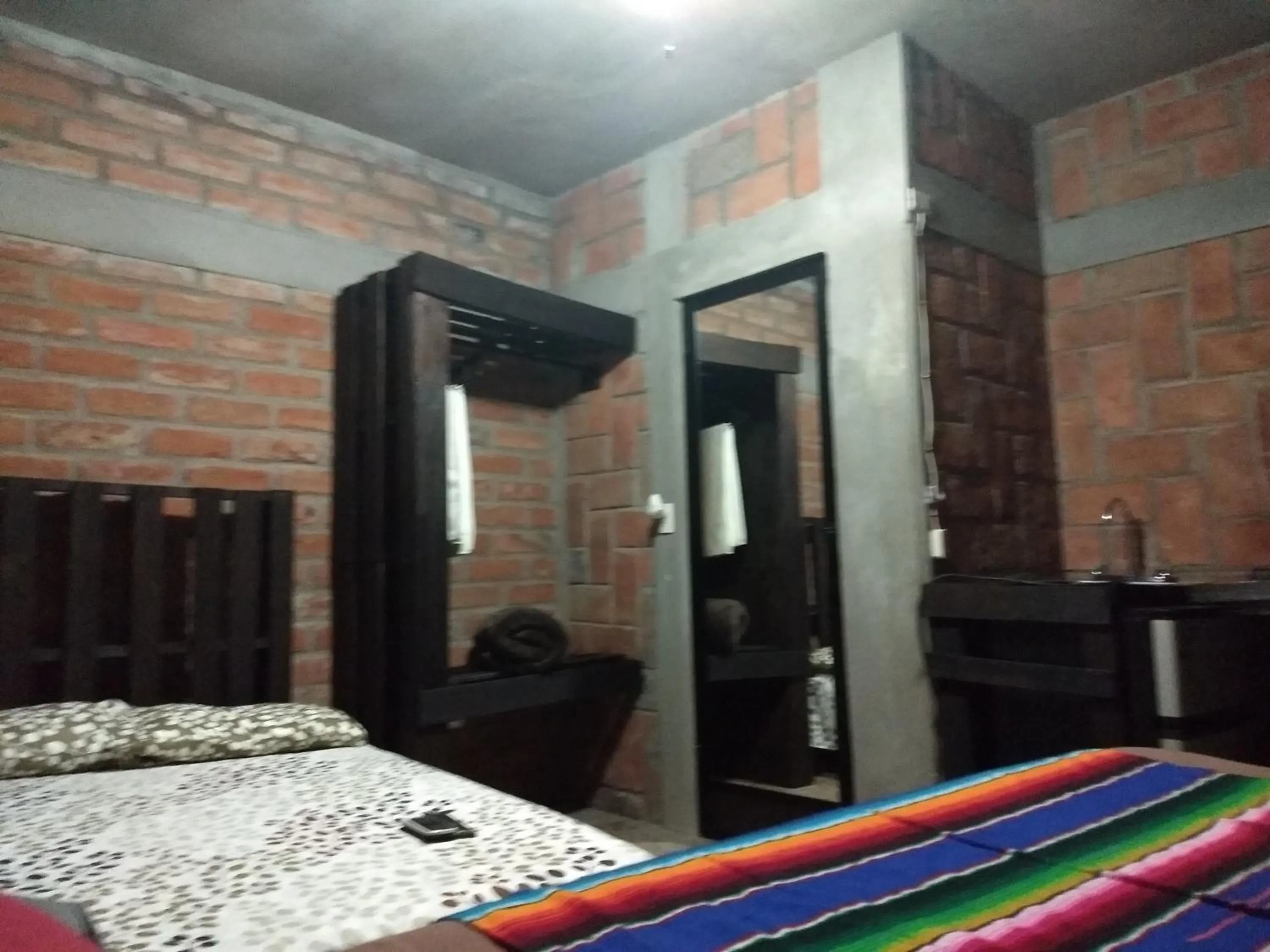 Bed in Posada Don Jose