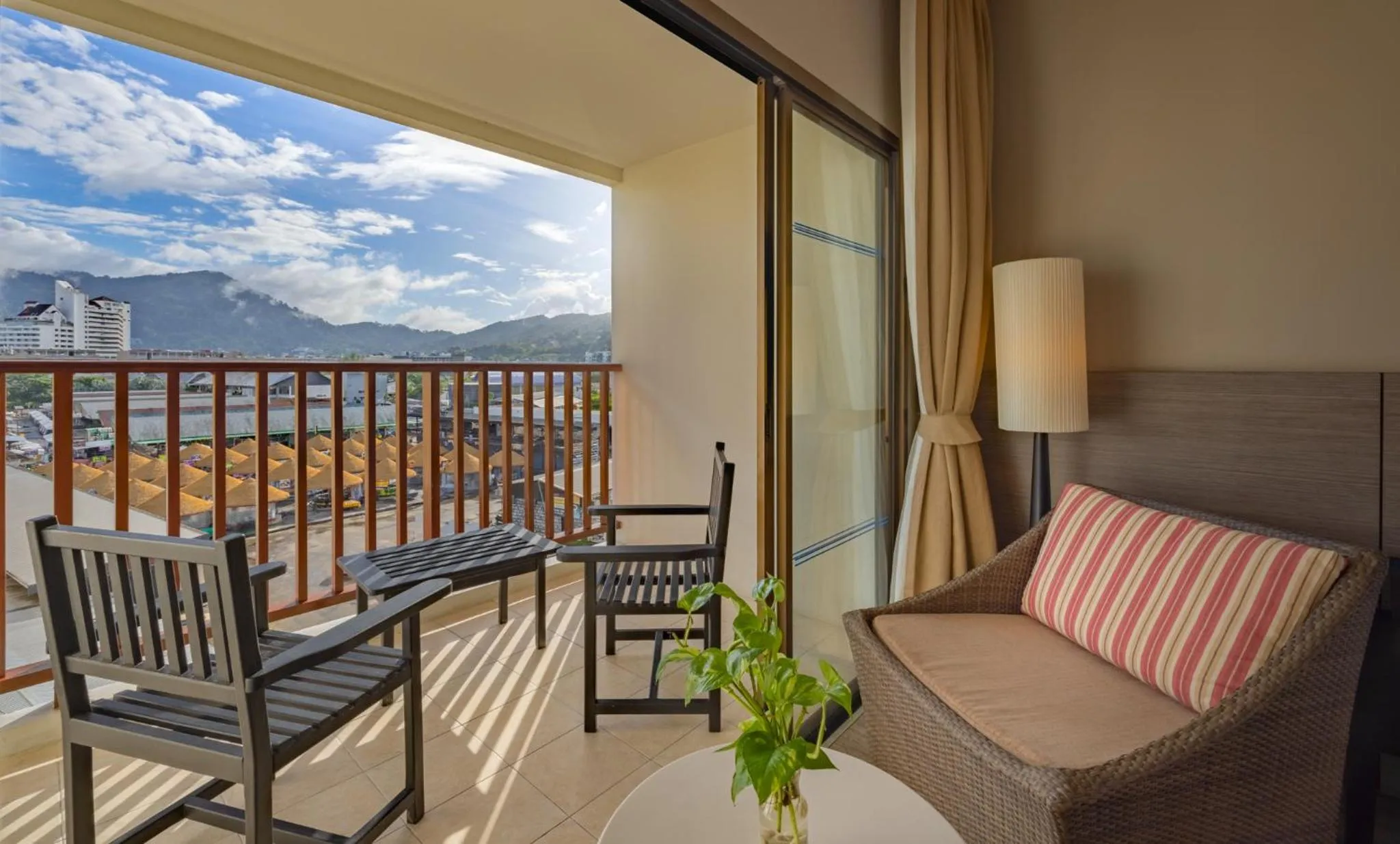 Balcony/Terrace in Deevana Plaza Phuket - SHA Extra Plus