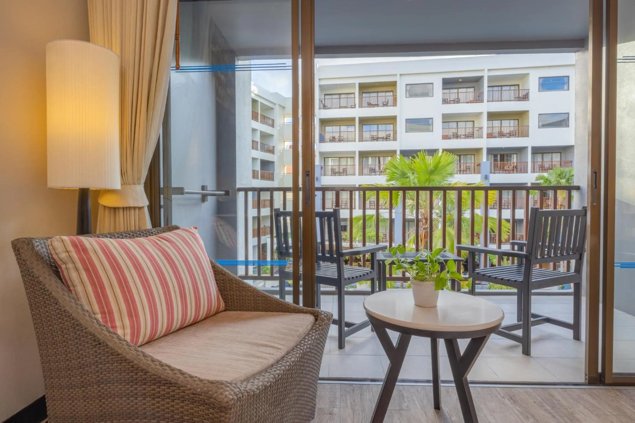 Balcony/Terrace in Deevana Plaza Phuket - SHA Extra Plus
