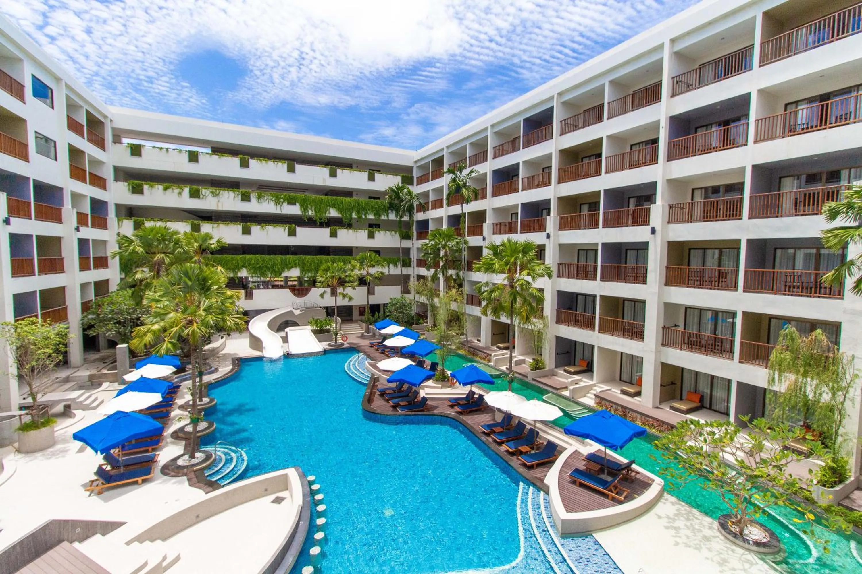 Swimming pool in Deevana Plaza Phuket - SHA Extra Plus