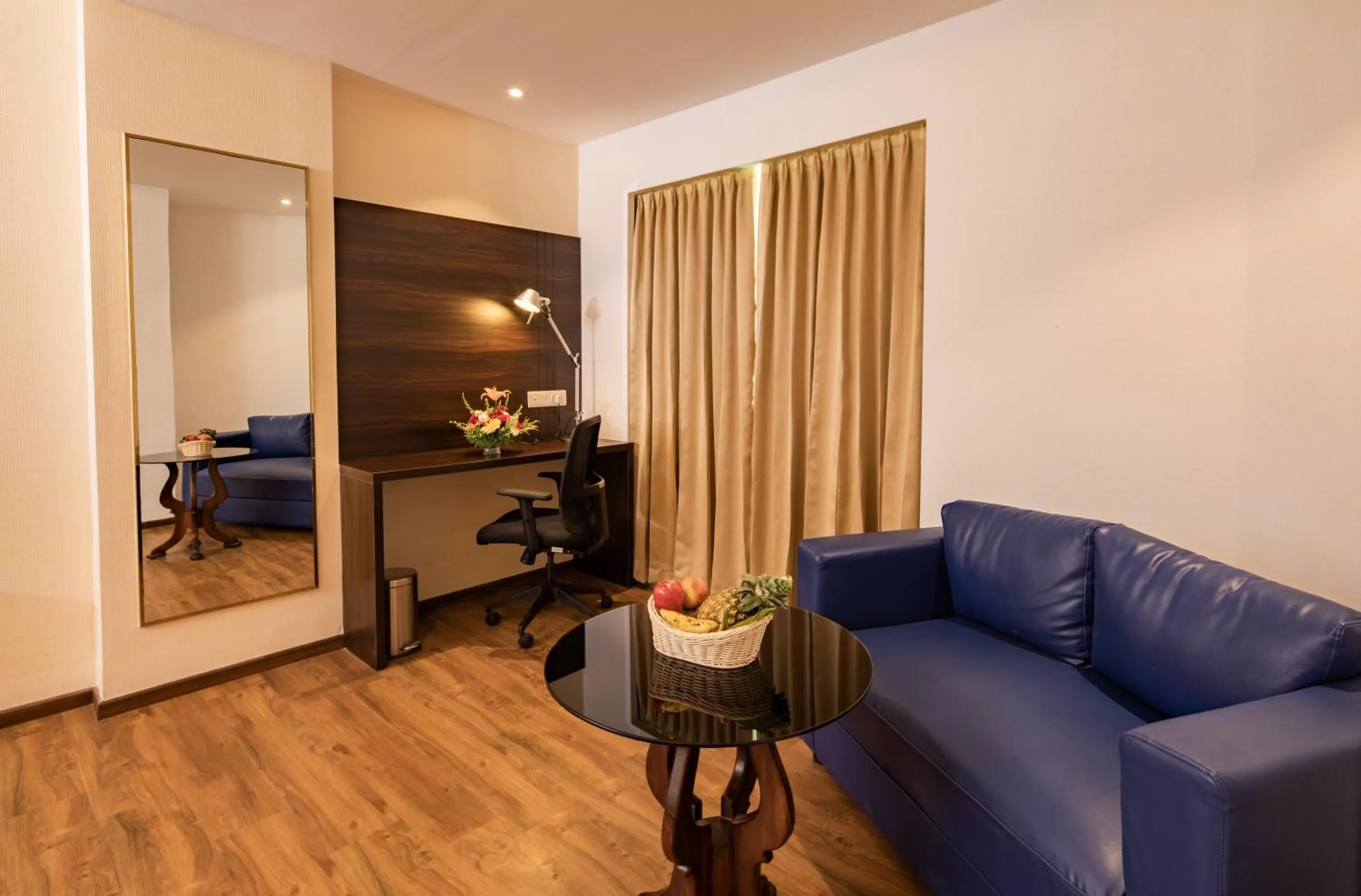 Seating area in Goldfinch Hotel Bangalore