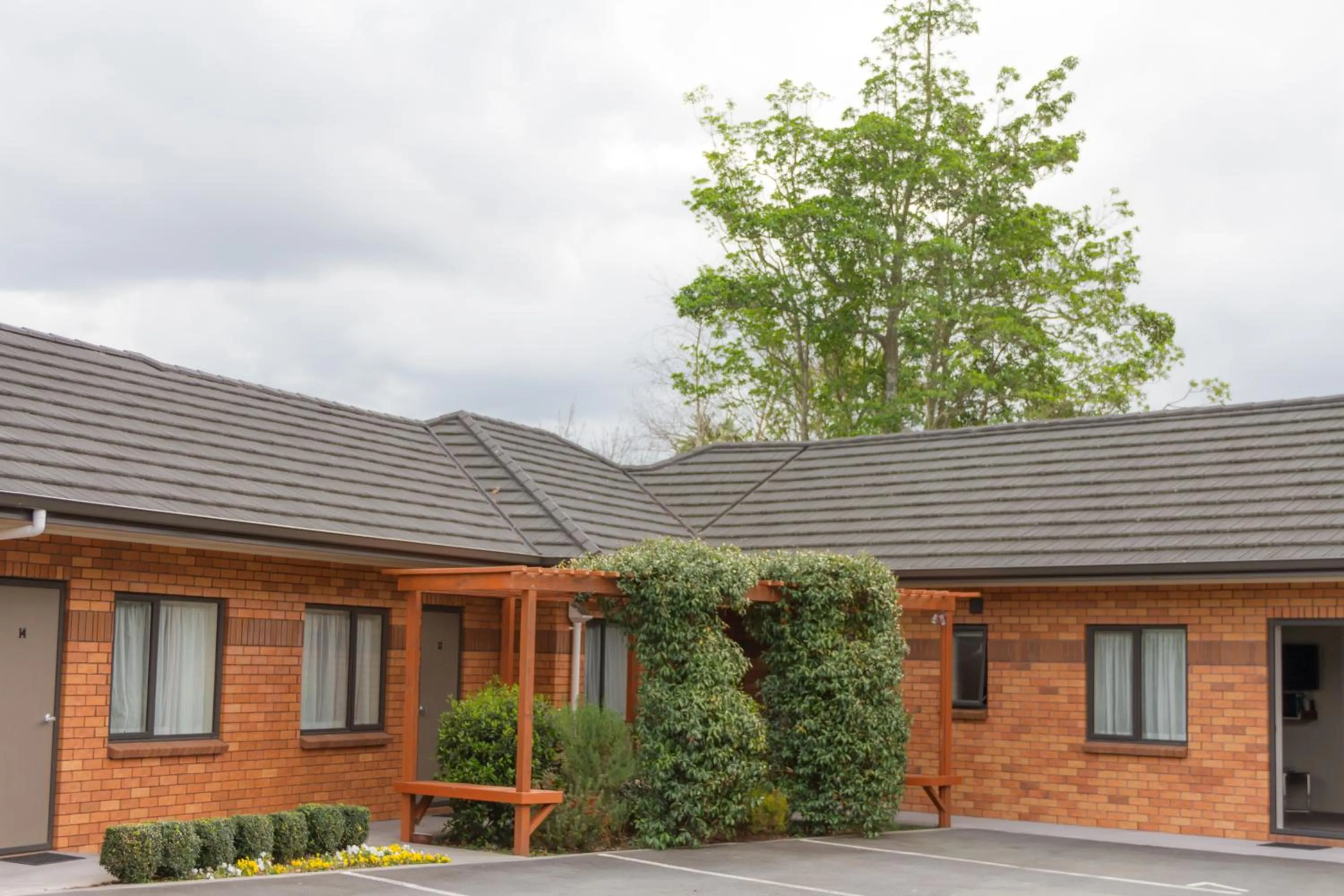 Garden in Albert Court Motor Lodge
