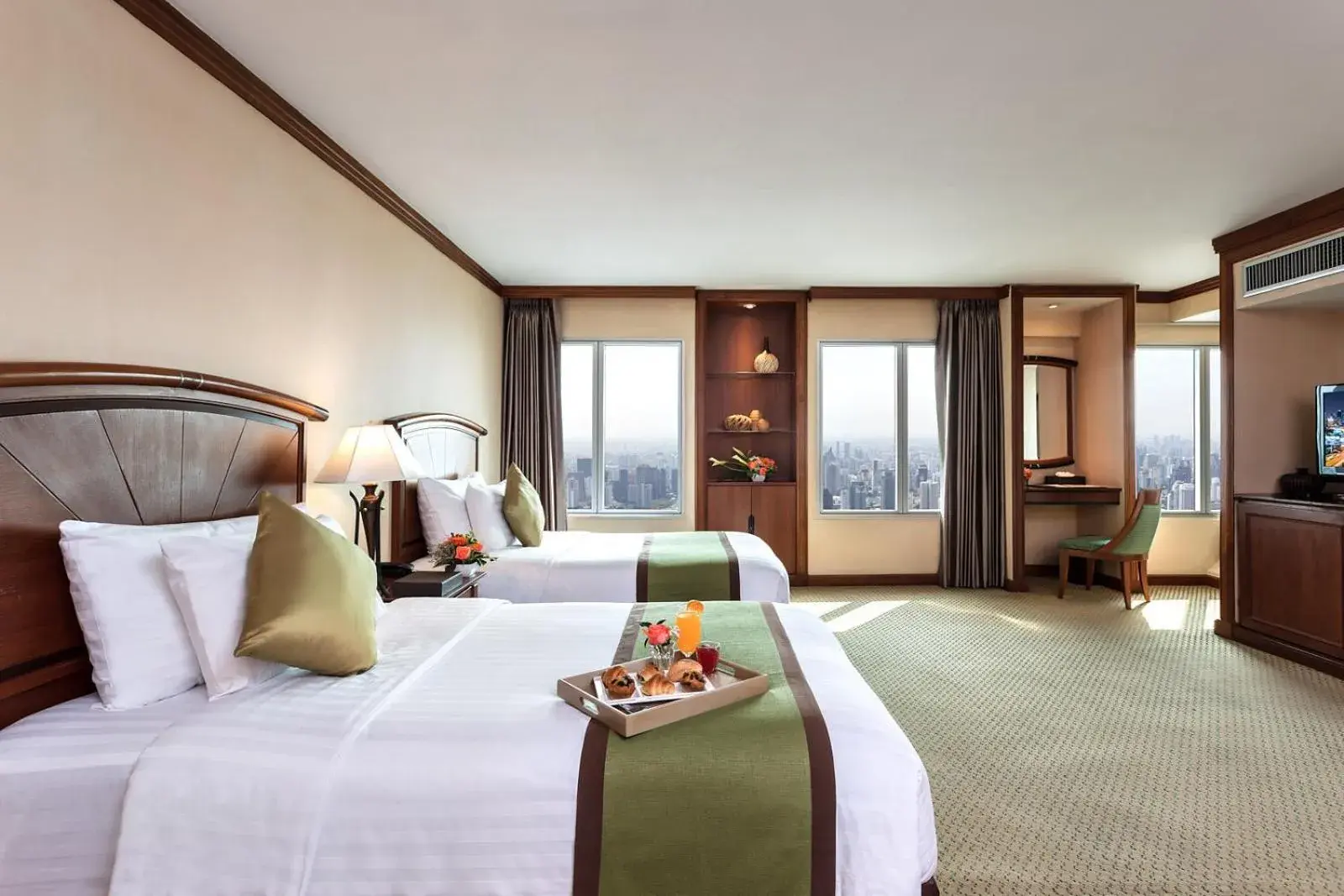 Special Offer - single occupancy - Deluxe Double or Twin Room Sky Zone in Baiyoke Sky Hotel Special Offer - single occupancy - Deluxe Double or Twin Room Sky Zone in Baiyoke Sky Hotel