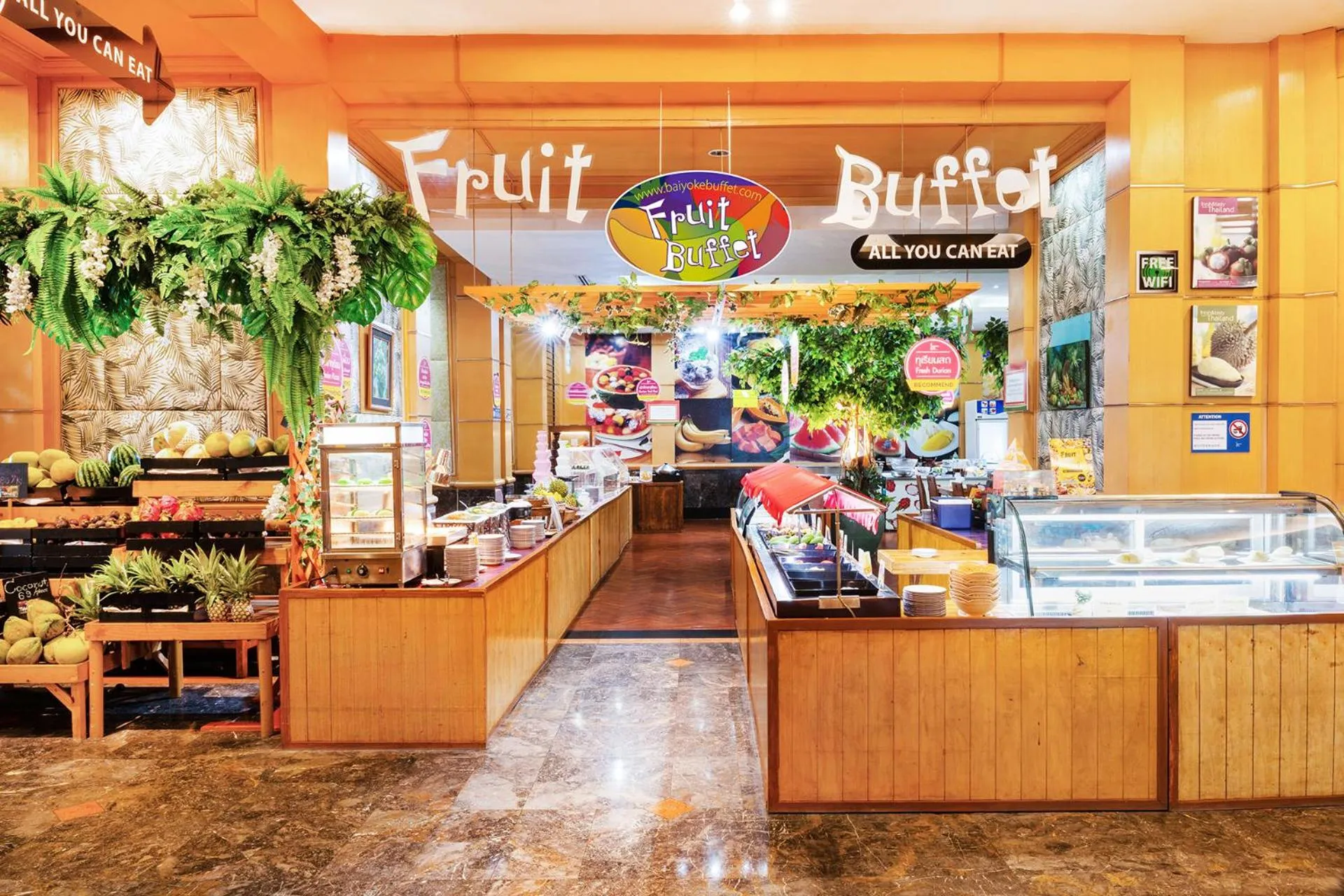 On-site shops in Baiyoke Sky Hotel