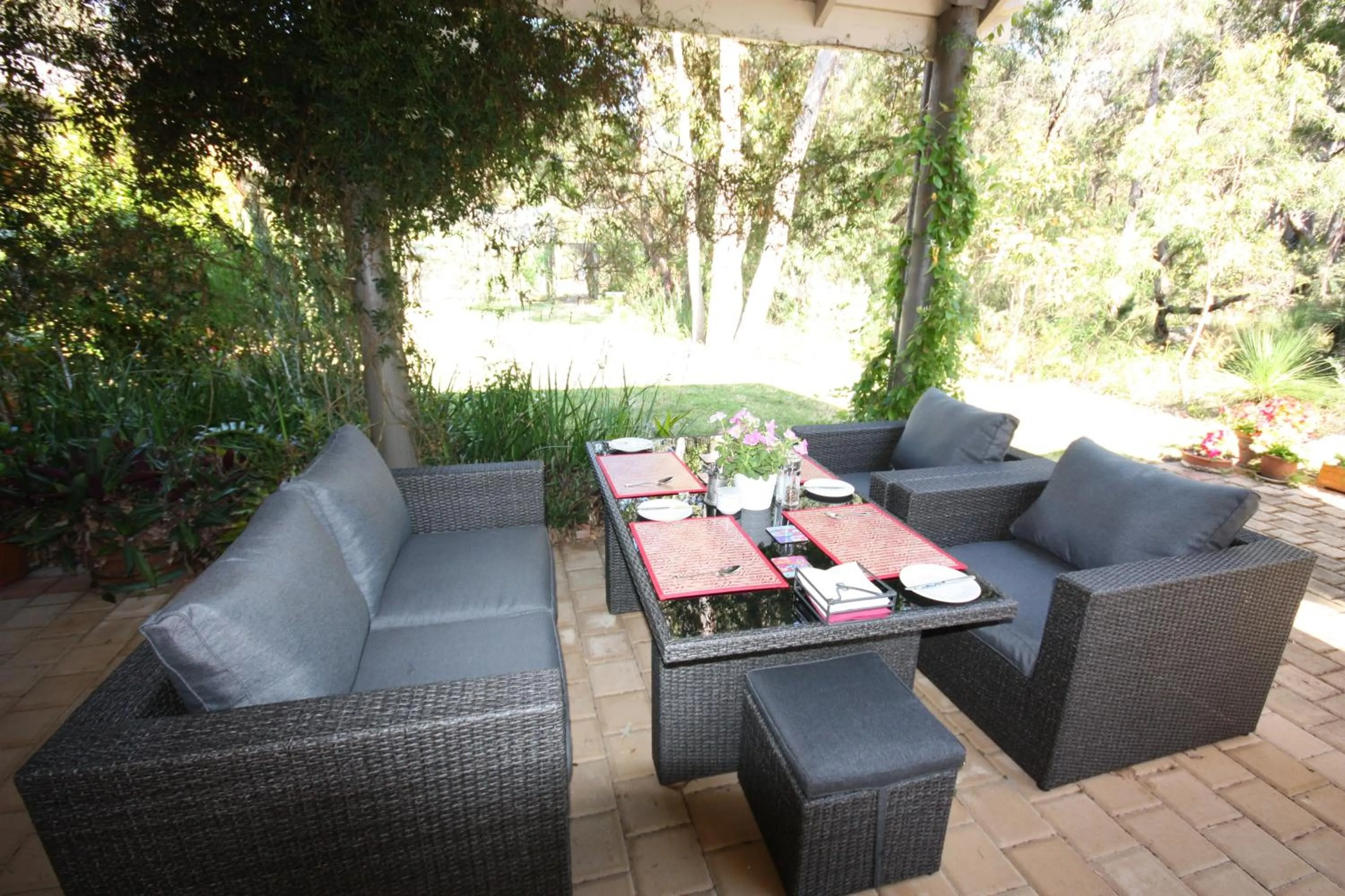 Balcony/Terrace in Margaret River Bed & Breakfast