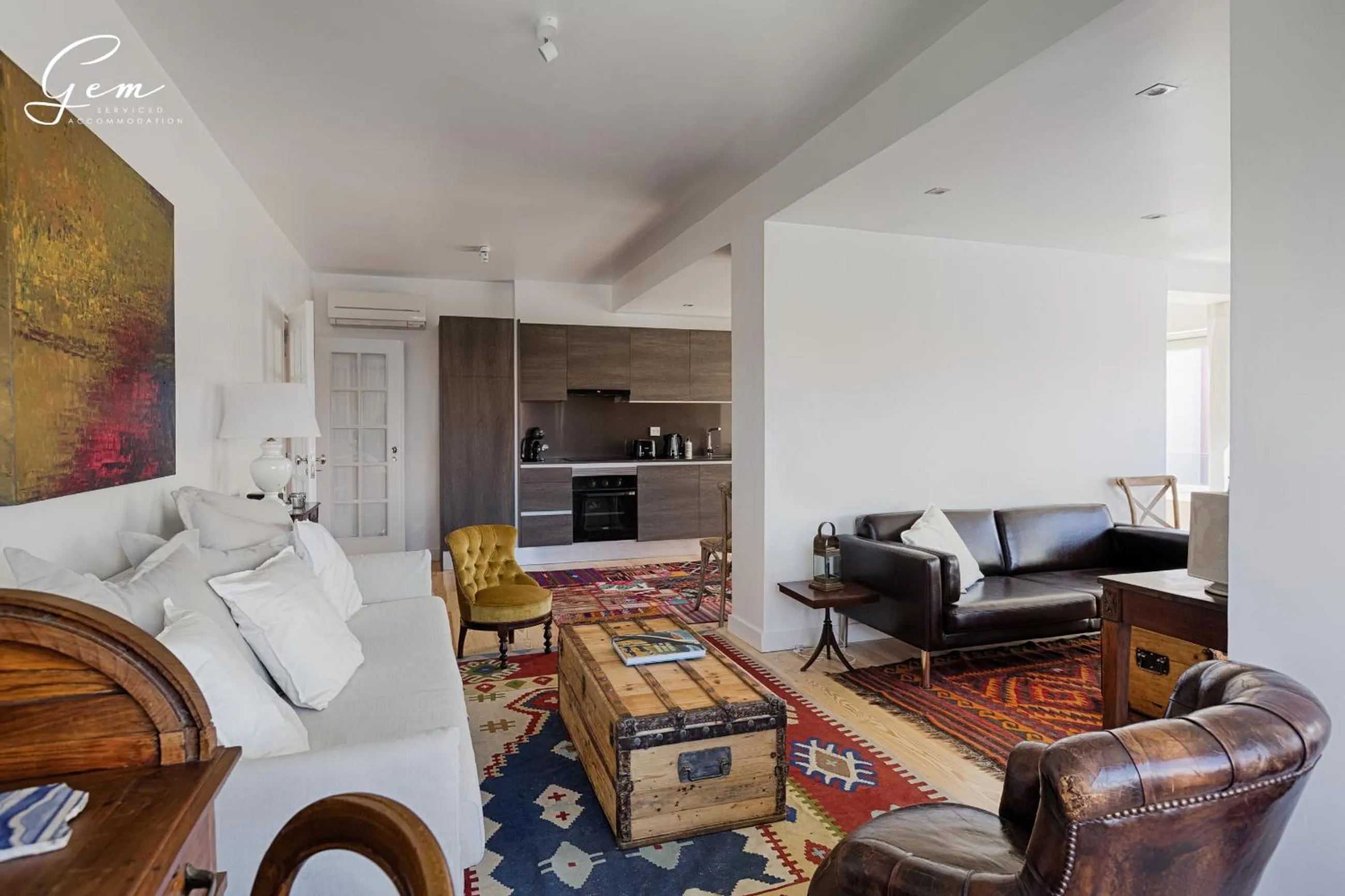 Living room in Seven Rivers Luxury Apartment