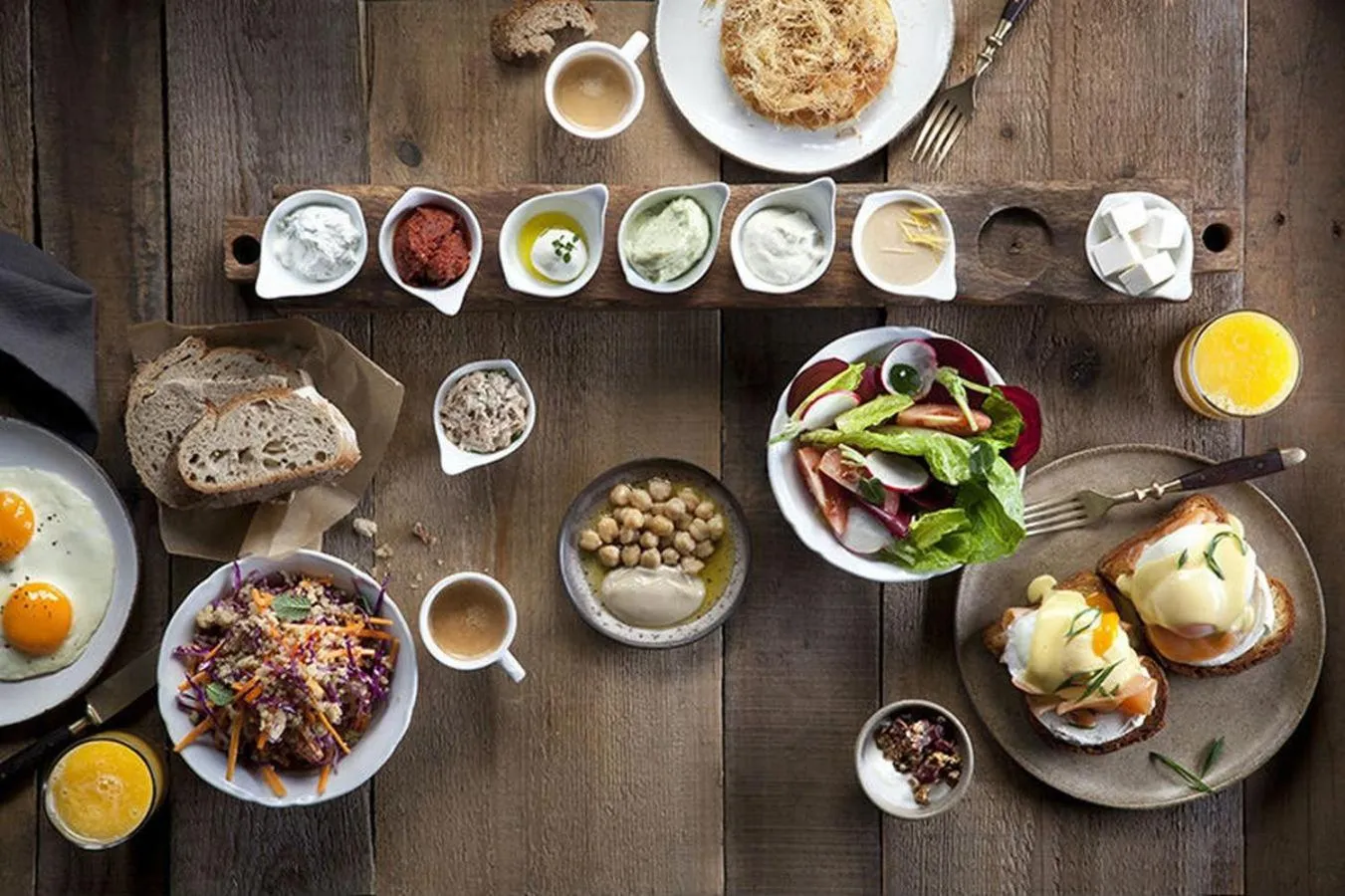 Restaurant/places to eat in Rothschild Suite Haifa