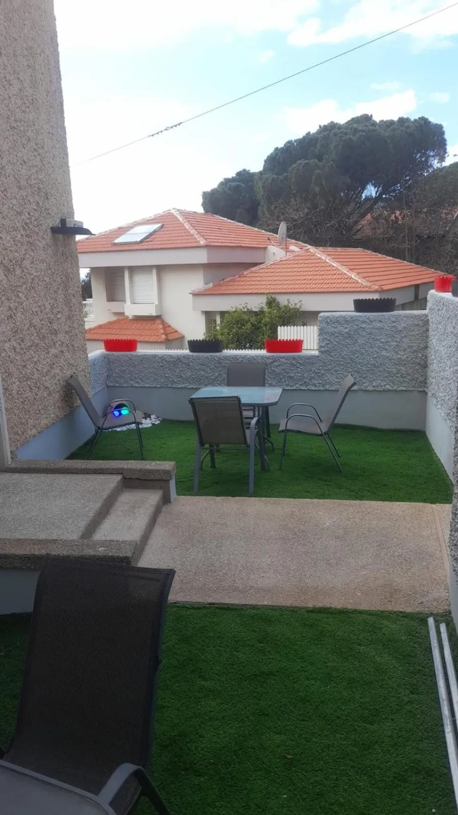 Garden in Rothschild Suite Haifa