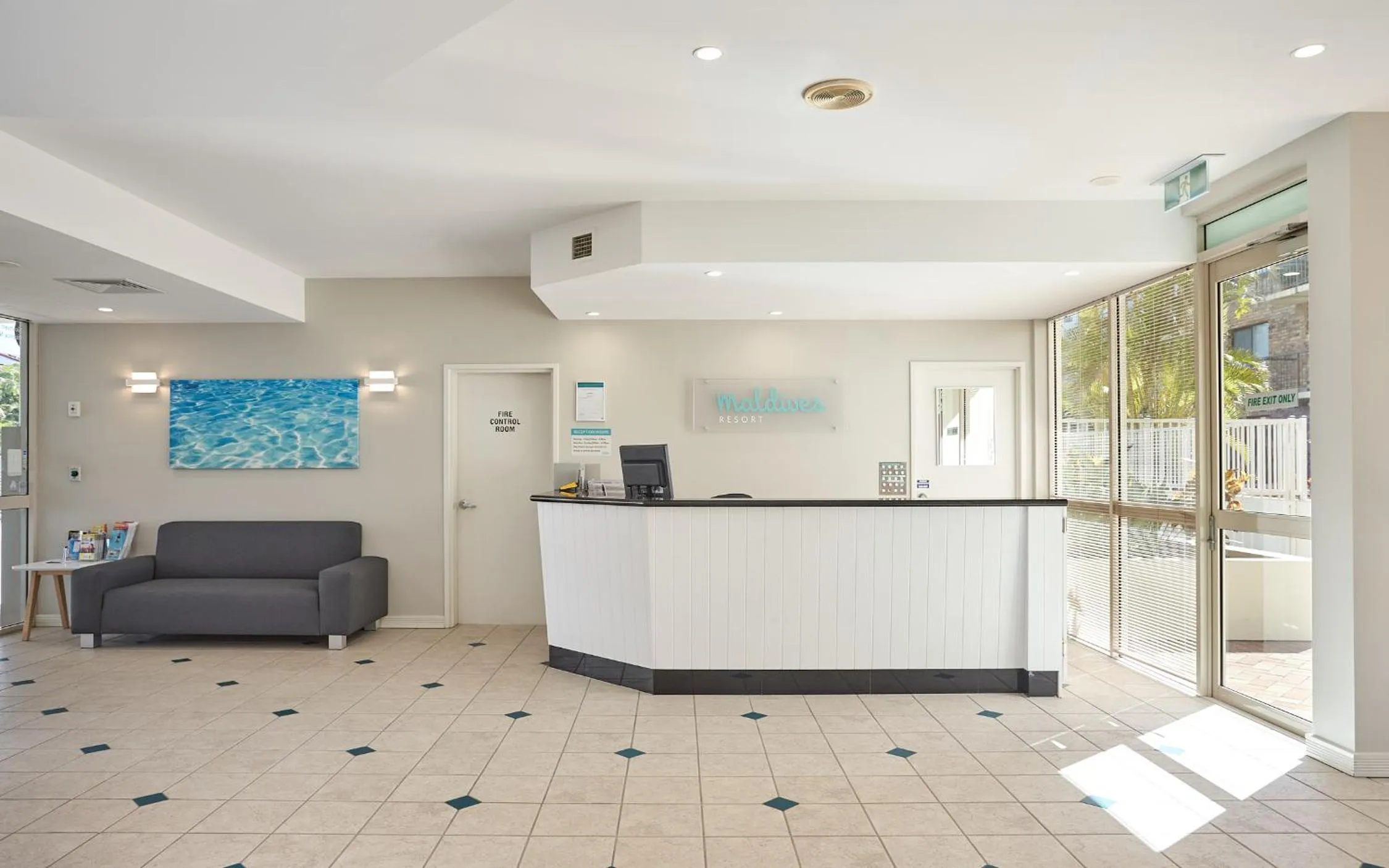 Lobby or reception in Maldives Resort Main Beach, Gold Coast